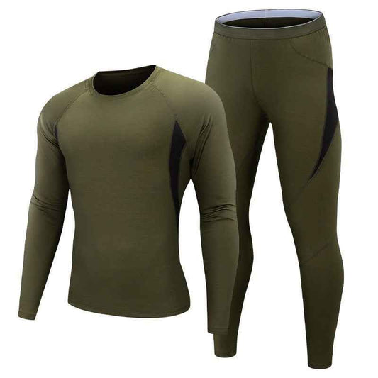 Men’s Thermal Sports Workout Set – Warm Athletic Base Layer Underwear