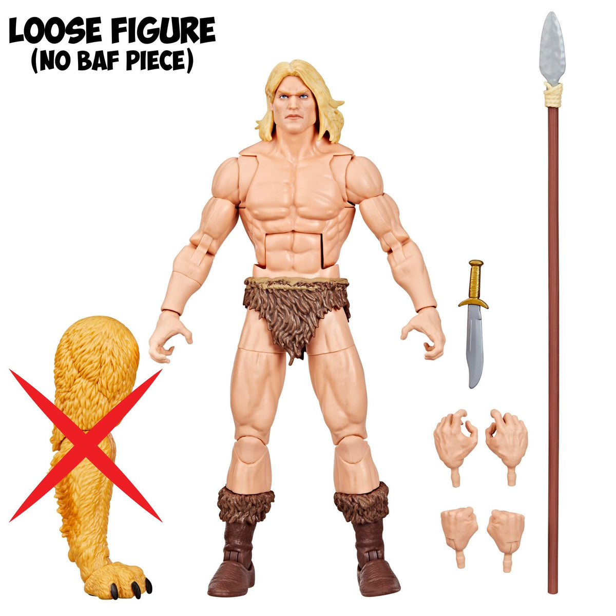 Marvel Legends Series - Ka-Zar - Zabu Baf