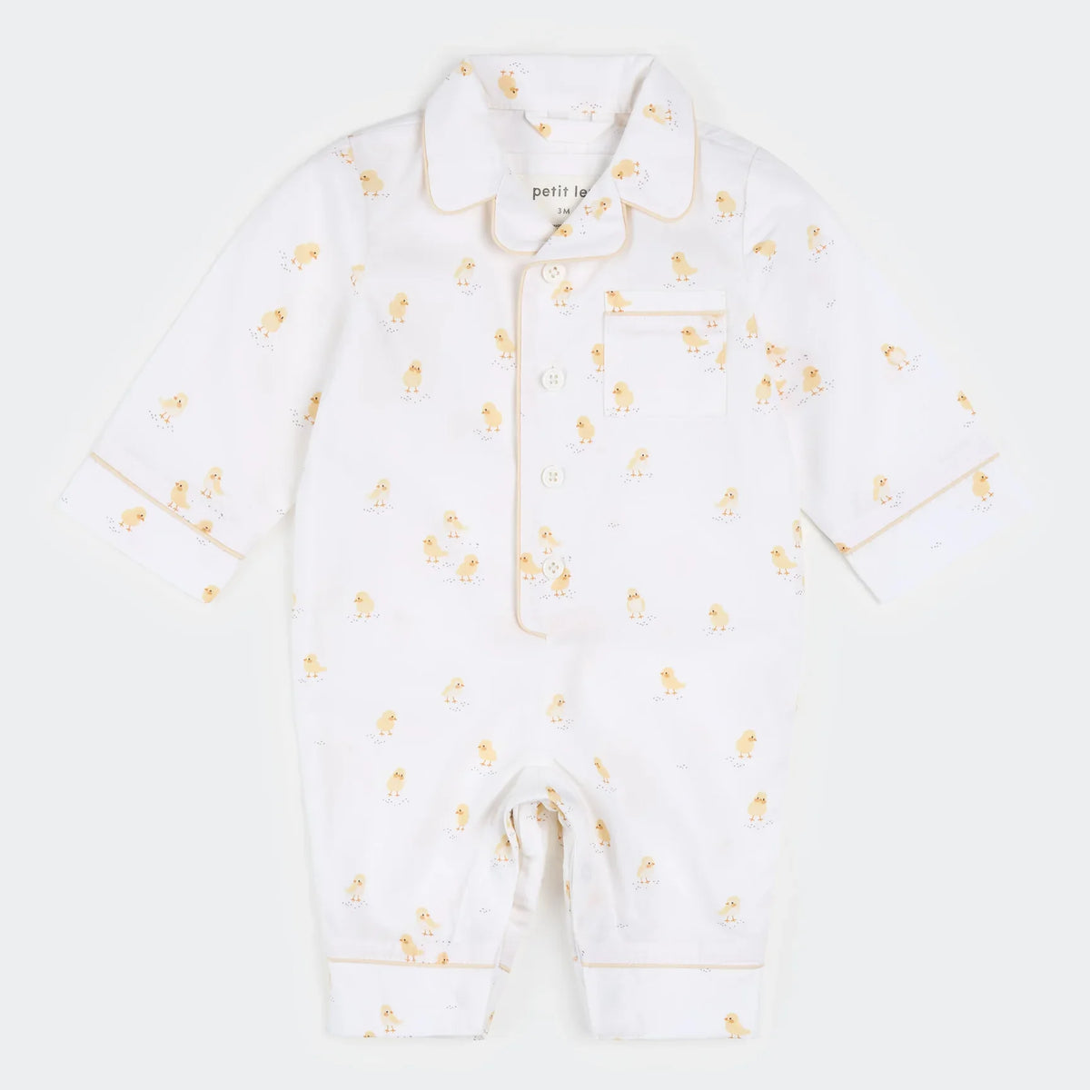 Poplin Sleeper | Chicks | Petit Lem
