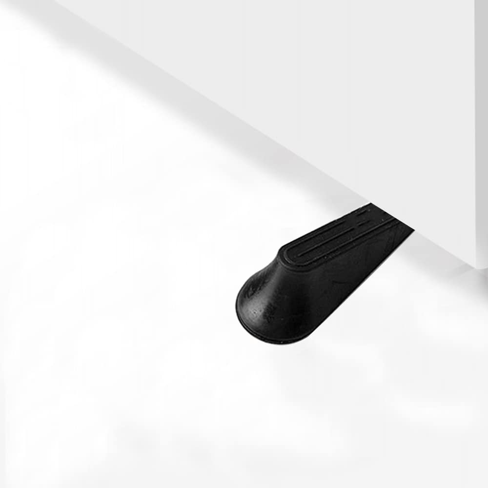 Heavy Duty Rubber Door Stoppers,Door Wedge for Residential and Commercial Use,Multi Floor Doorstop Ensures Tight Fit for Gaps,Residential and Commercial Use, Black 🍁 All In One Marketplace Canada