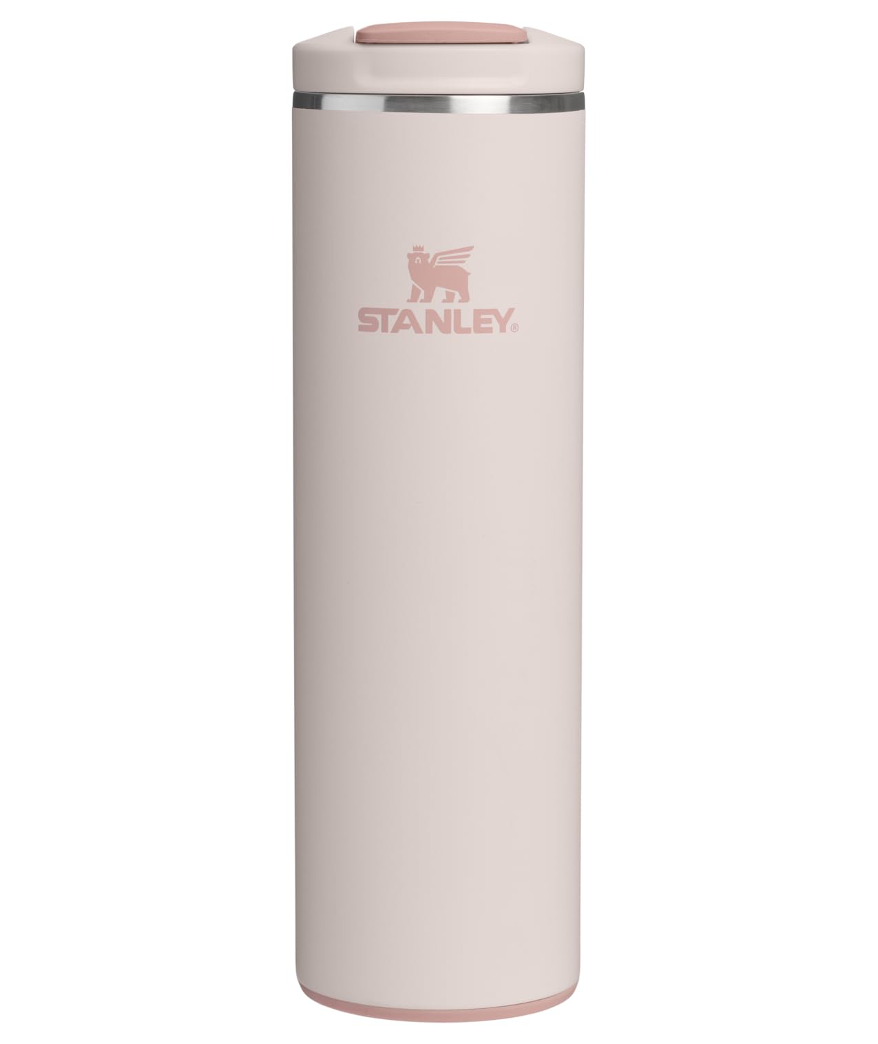 Stanley AeroLight Transit Bottle 16 oz | Locking Drink Through Lid | Leak Resistant Water Bottle or Coffee Travel Mug | Lightweight Insulated Stainless Steel | BPA-Free | Rose Quartz š All In One Marketplace Canada