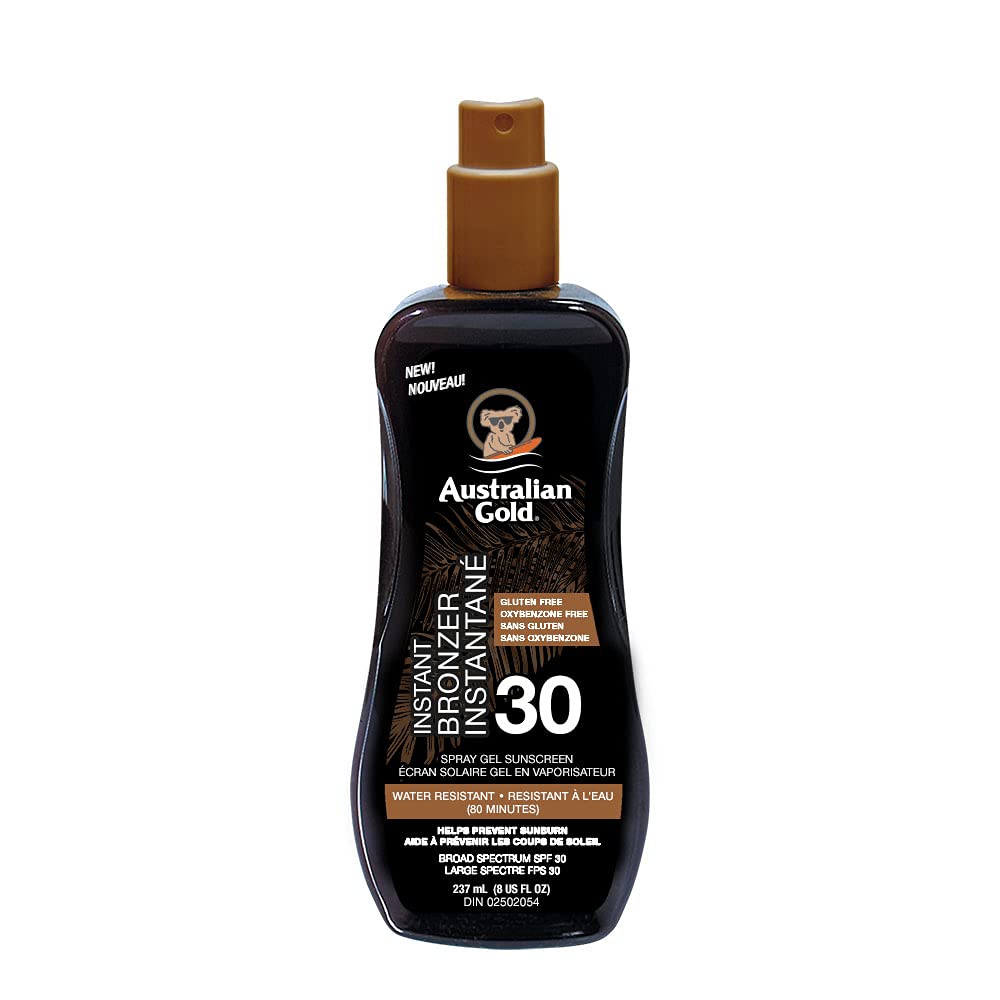 Australian Gold Spf 30 Spray Gel Bronzer, Fragrance: Cocoa Dreams, 237 Milliliters ๐ All In One Marketplace Canada