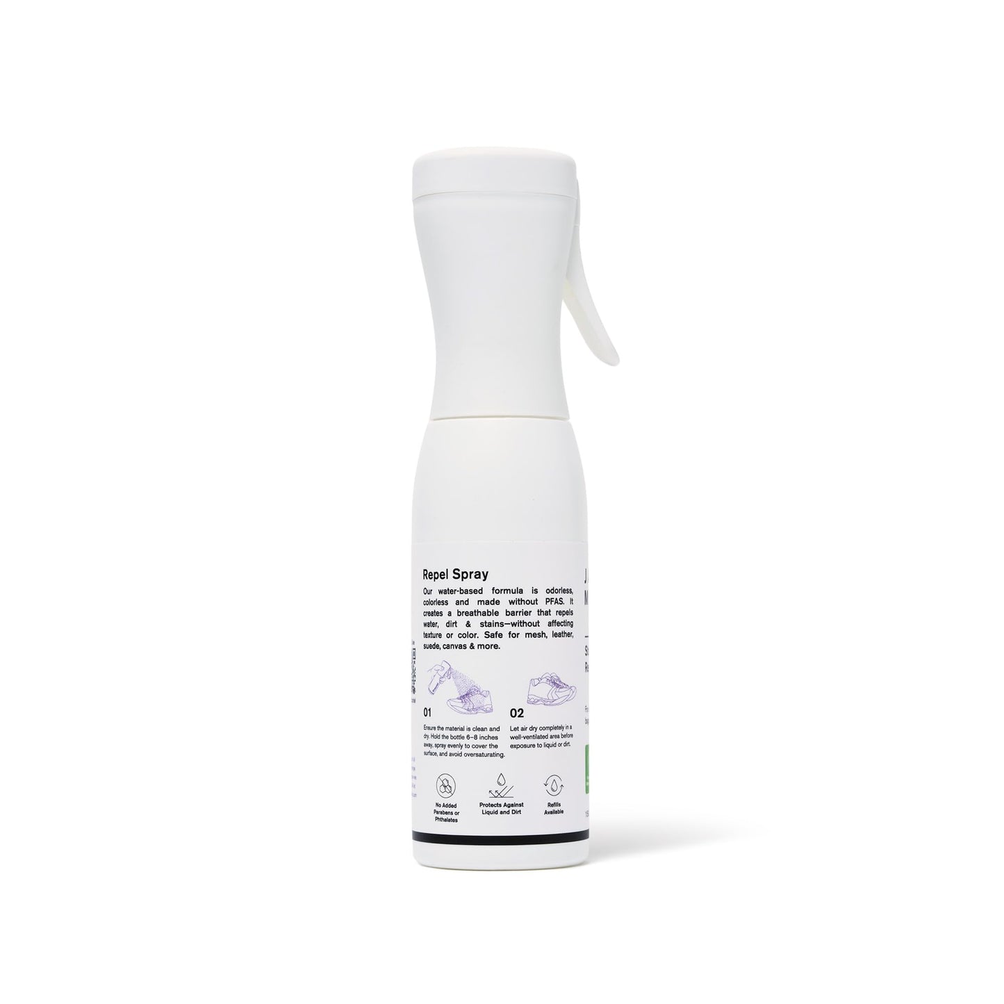Jason Markk Shoe Protector Repel Spray, Water & Stain Repellent for Shoe and Sneaker Care, Non-Aerosol Footwear Protector Spray, Safe for Leather, Suede, Nubuck, Cotton, Knits, 5.4oz 🍁 All In One Marketplace Canada