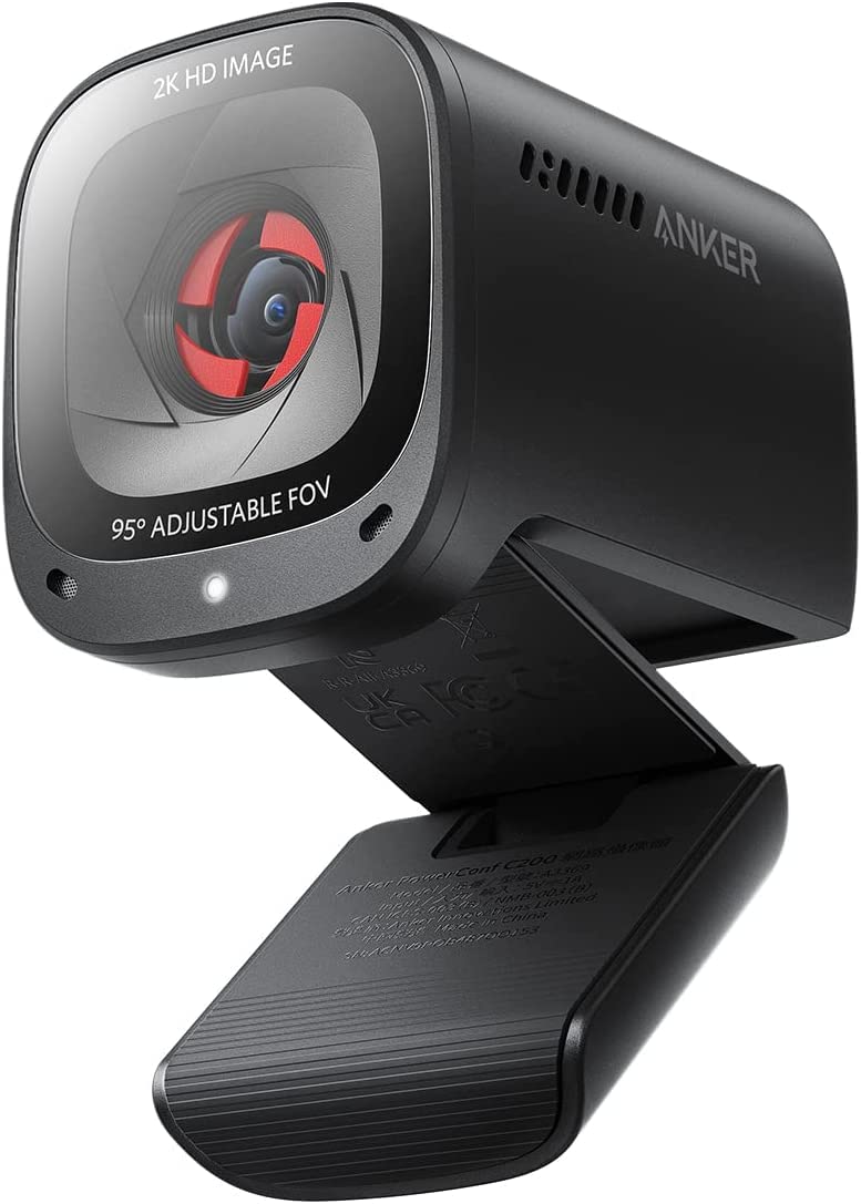 Anker PowerConf C200 2K Webcam for PC, Webcam for Laptop, Computer Camera, with AI-Noise Canceling Microphones, Stereo Mics, Adjustable Field of View, Low-Light Correction, Built-in Privacy Cover đ All In One Marketplace Canada