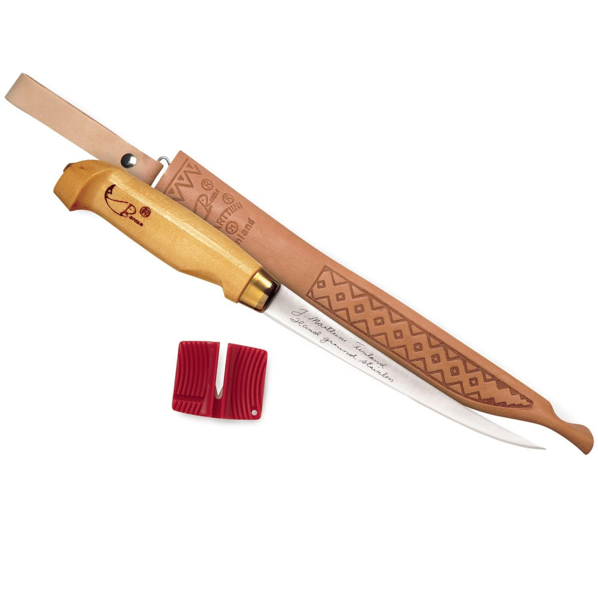 Rapala 6" Fish'n Fillet Knife / Single Stage Sharpener / Sheath (BPFNF6SH1) ๐ All In One Marketplace Canada
