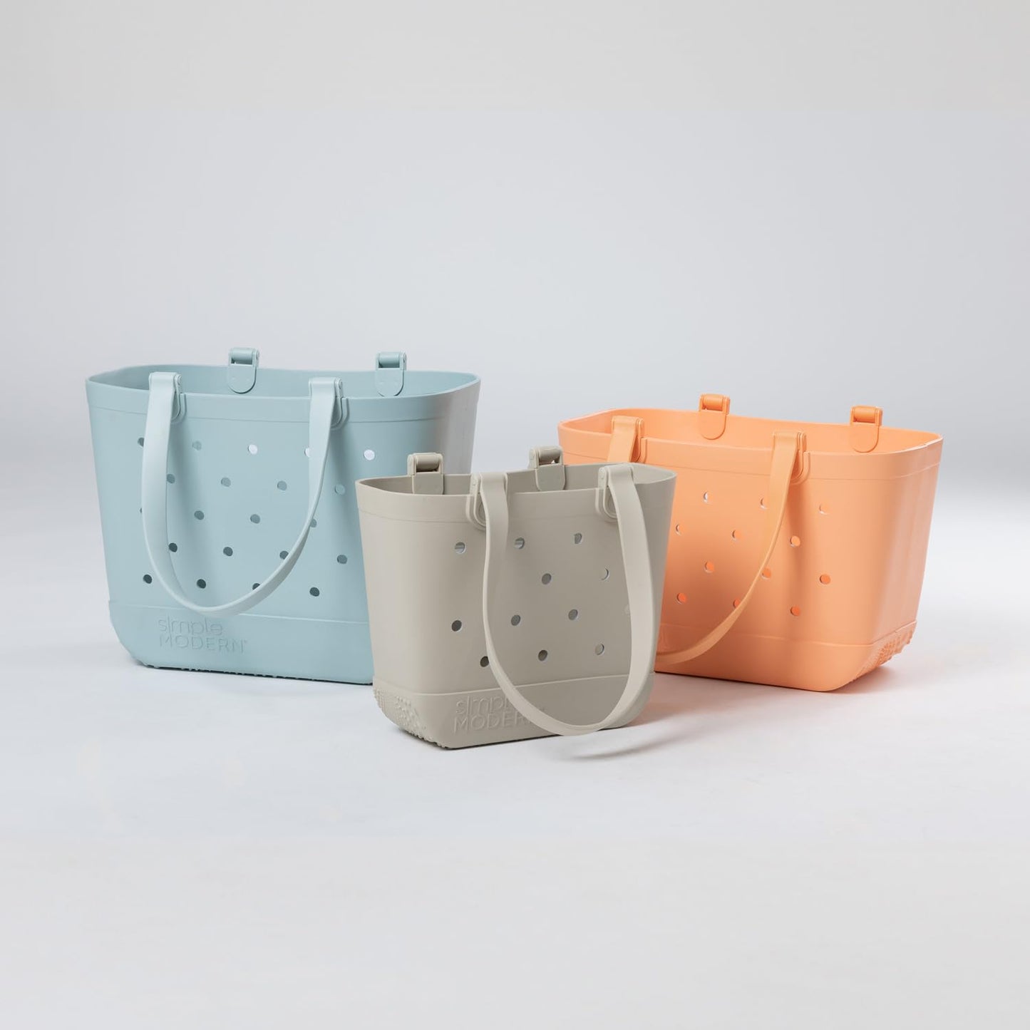 Simple Modern Waterproof Rubber Beach Bag | Extra Large | Beige ๐ All In One Marketplace Canada