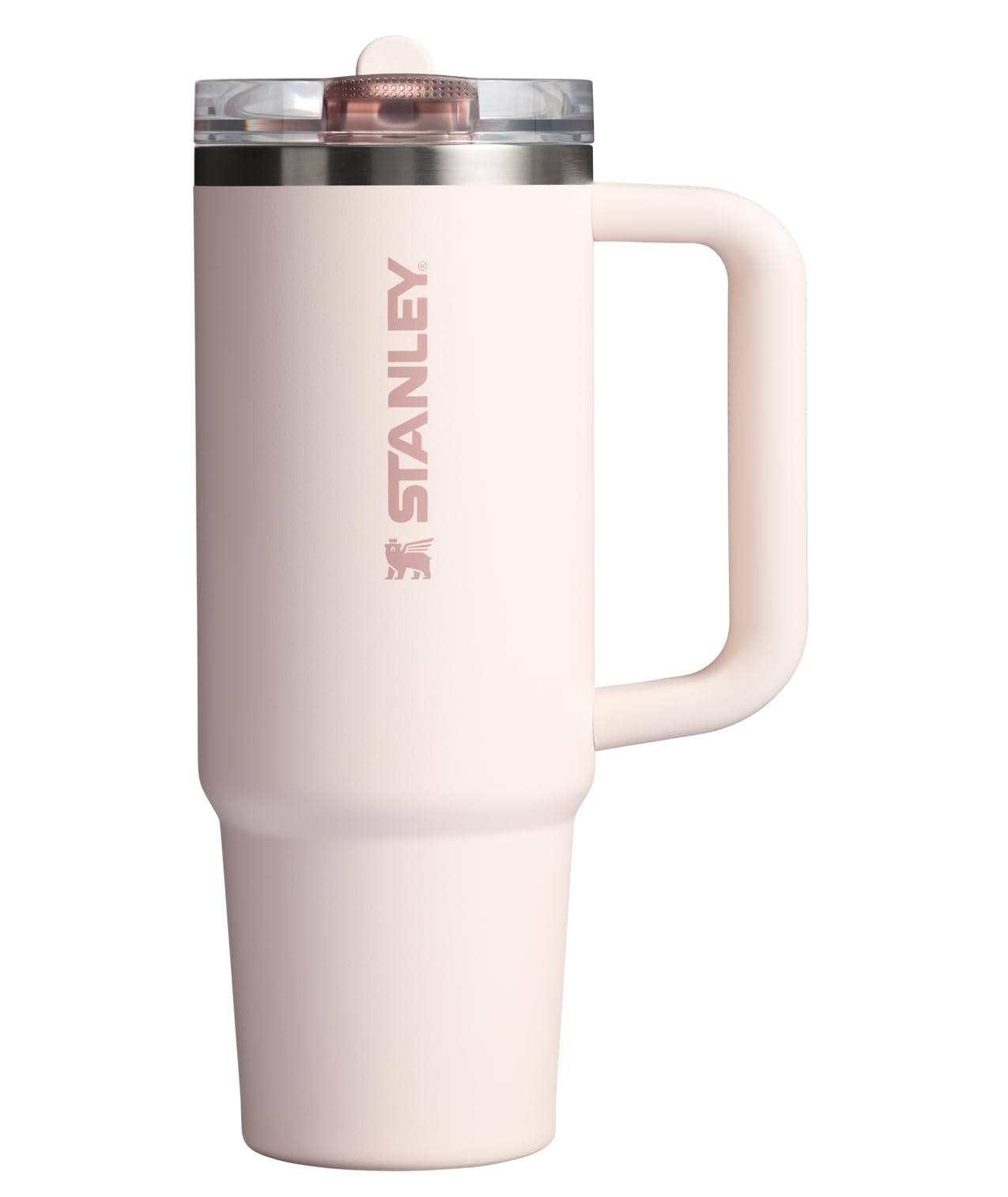 Stanley Quencher ProTour Flip Straw Tumbler with Leakproof Lid 30 oz | Built-in Straw and Handle | Cup Holder Compatible for Travel | Insulated Stainless Steel Cup | BPA-Free | Rose Quartz π All In One Marketplace Canada