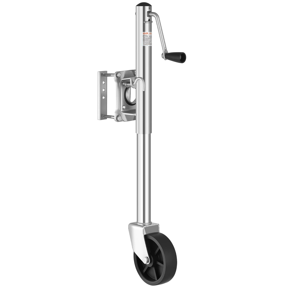 VEVOR Trailer Jack with Wheel, 1000 lbs Load Capacity, Heavy Duty Swivel Boat Trailer Jack with PP Single Wheel & Ergonomic Handle, 10-inch Lift, Fit for RVs, Boats, Horse Trailers, Utility Trailers đ All In One Marketplace Canada