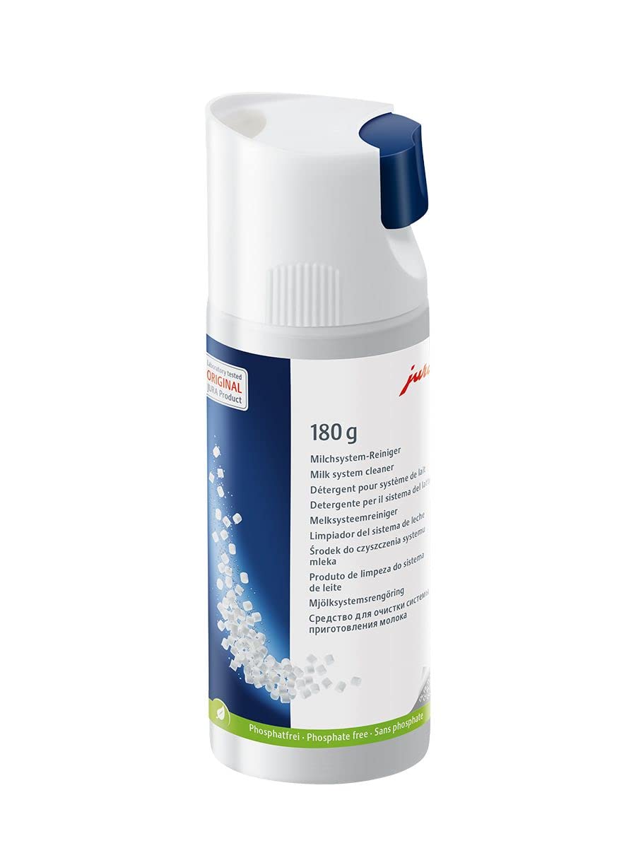 JURA Milk System Cleaner Mini-Tabs w/Dispenser(180 g bottle),24221 ๐ All In One Marketplace Canada