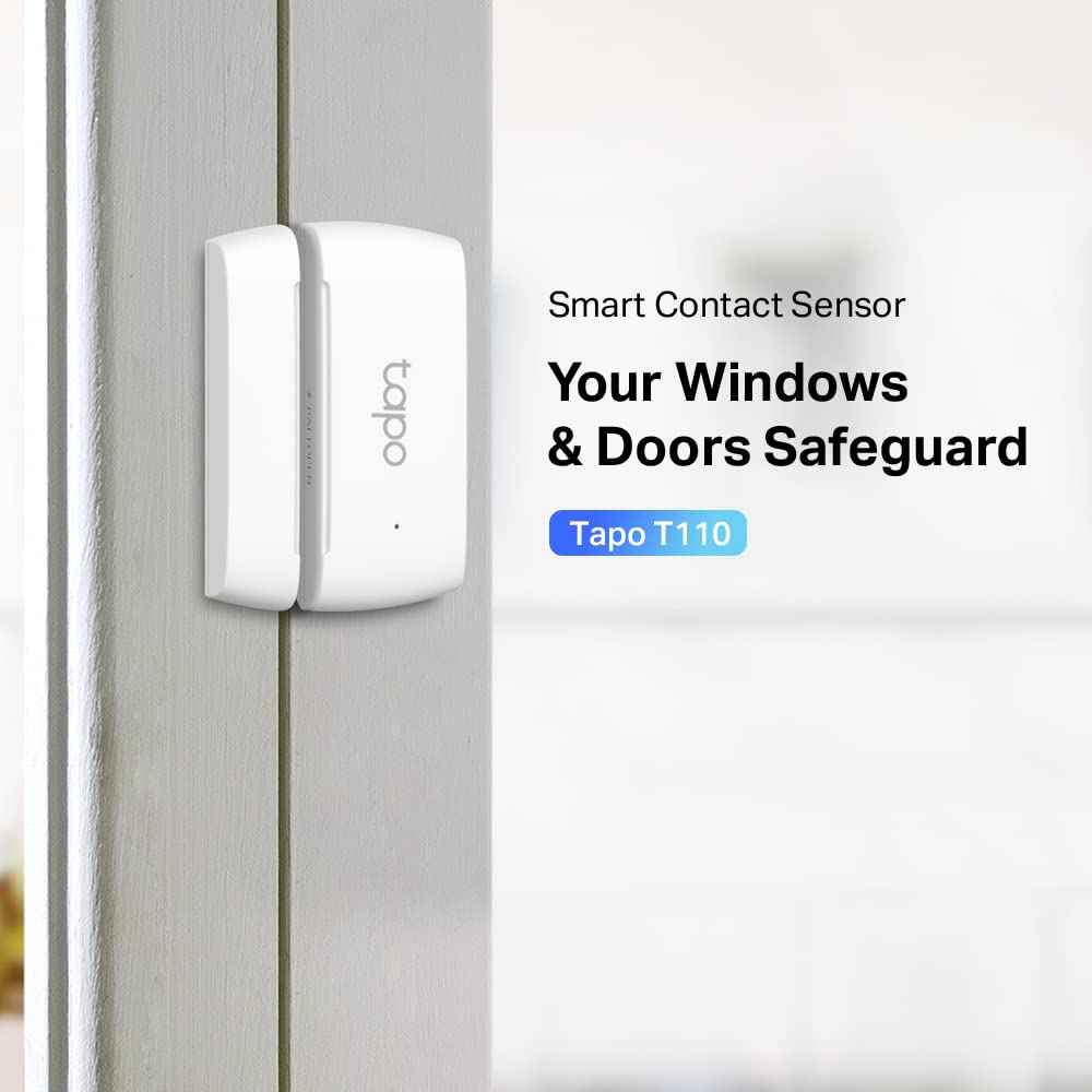TP-Link Tapo T110 Contact Sensor, White, Requires Tapo Hub, Long Battery Life, Real-Time Notification, Smart Action ๐ All In One Marketplace Canada