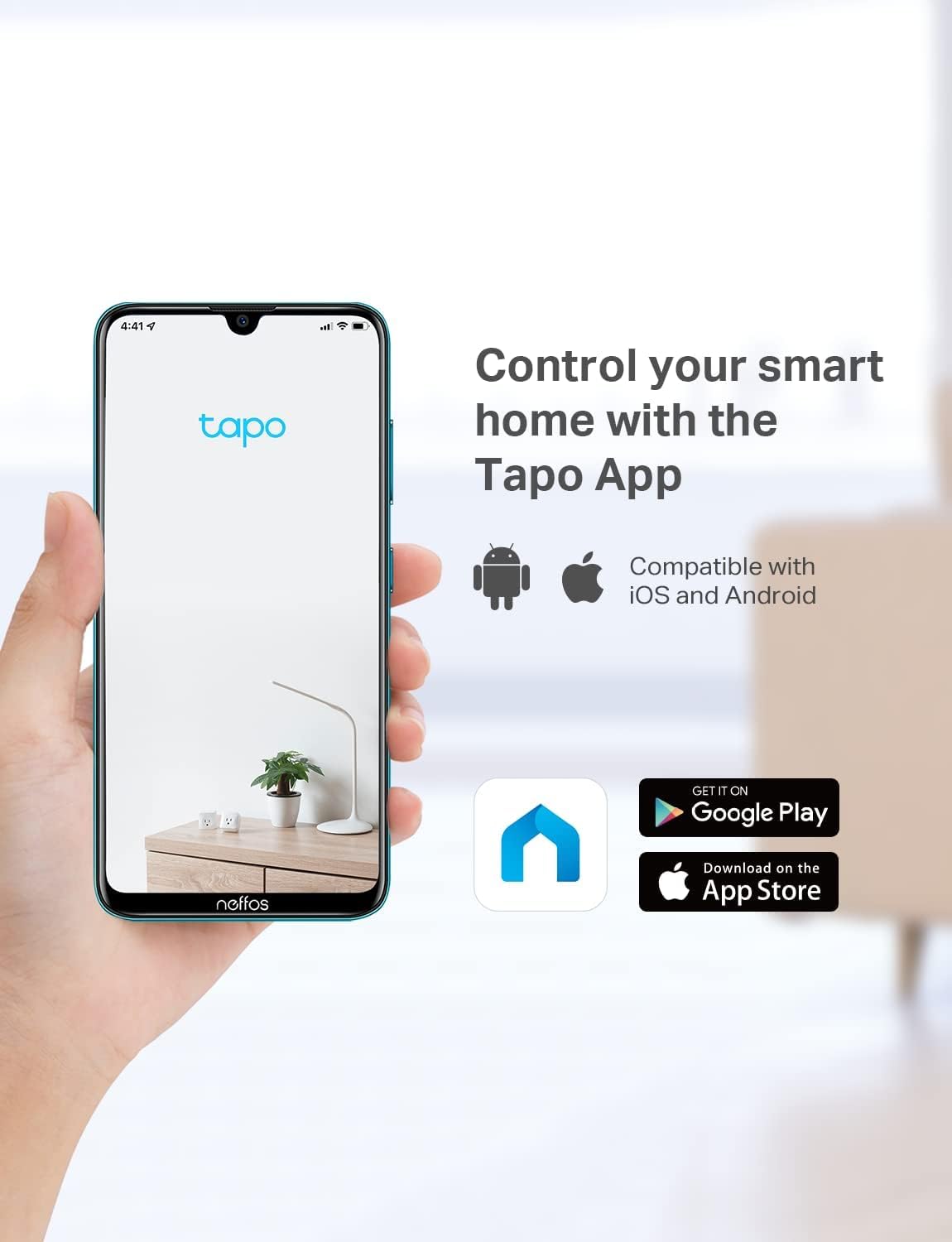 Tapo Smart Home Security WiFi Camera for Baby/Pet, 2.4GHz Wi-Fi Connection Required, 1080p (Full HD), Up to 30 ft Night Vision, Up to 128 GB microSD Card Slot, Works w/Alexa and Google (Tapo C100) ๐ All In One Marketplace Canada