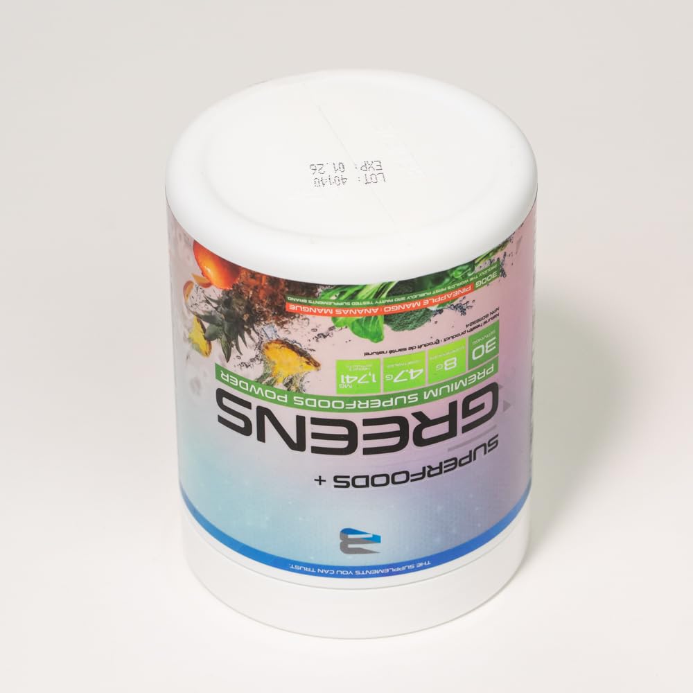 Believe Supplements Superfoods+Greens - Superfood Blend | Boost Energy, Immunity, and Digestion | Rich in Antioxidants & Essential Nutrients! (30 Servings (Pack of 1), Pineapple Mango) ๐ All In One Marketplace Canada