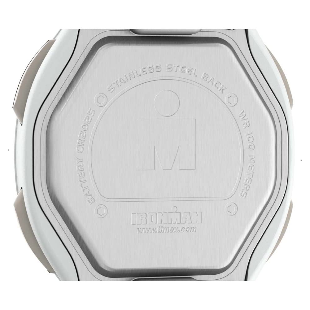 Timex Ironman Transit White Resin Strap Watch (Mode: TW5M478009J) Black/Gold-Tone ๐ All In One Marketplace Canada