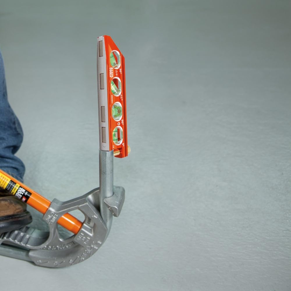 Klein Tools 935AB4V Level, 6-Inch Magnetic Torpedo and Conduit Level with 0/30/45/90 Degree Vials, V-Groove and Magnet Track, High Visibility Orange ๐ All In One Marketplace Canada