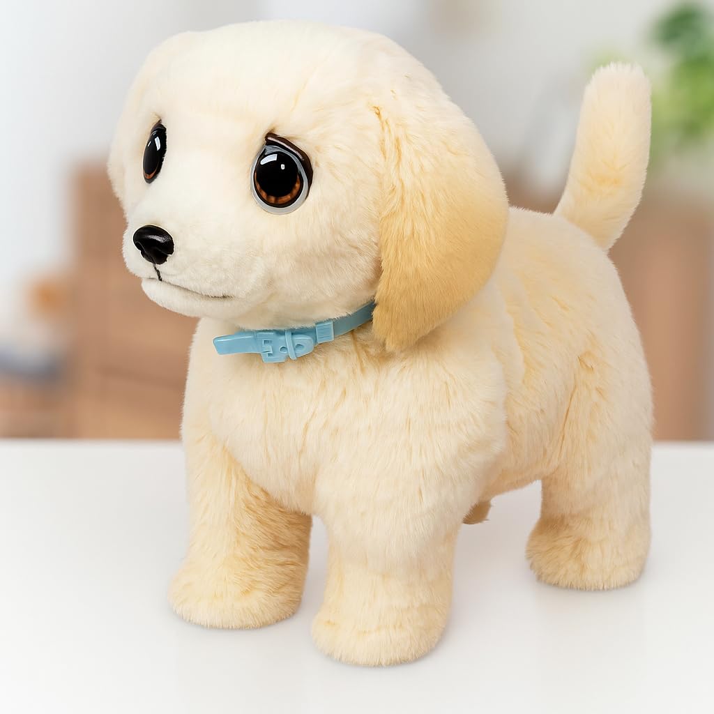 Little Live Pets Ouchies - Cooper The Retriever Puppy|Transform from Injured to Healed Like a Vet. Make a Real Cast. Walking Puppy with Carrier (35cm/13.8in Tall). Repeat Play. 50+ Sounds & Reactions ๐ All In One Marketplace Canada