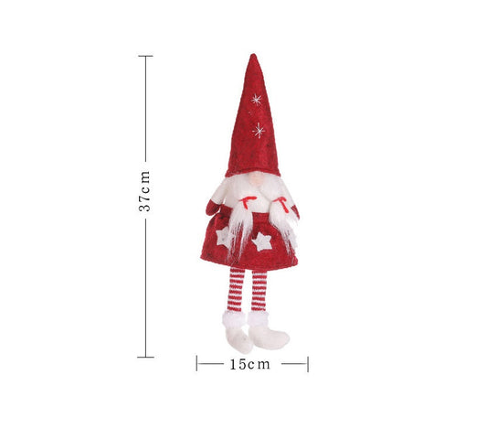 Christmas Gnome Figurine Holiday Table Decor