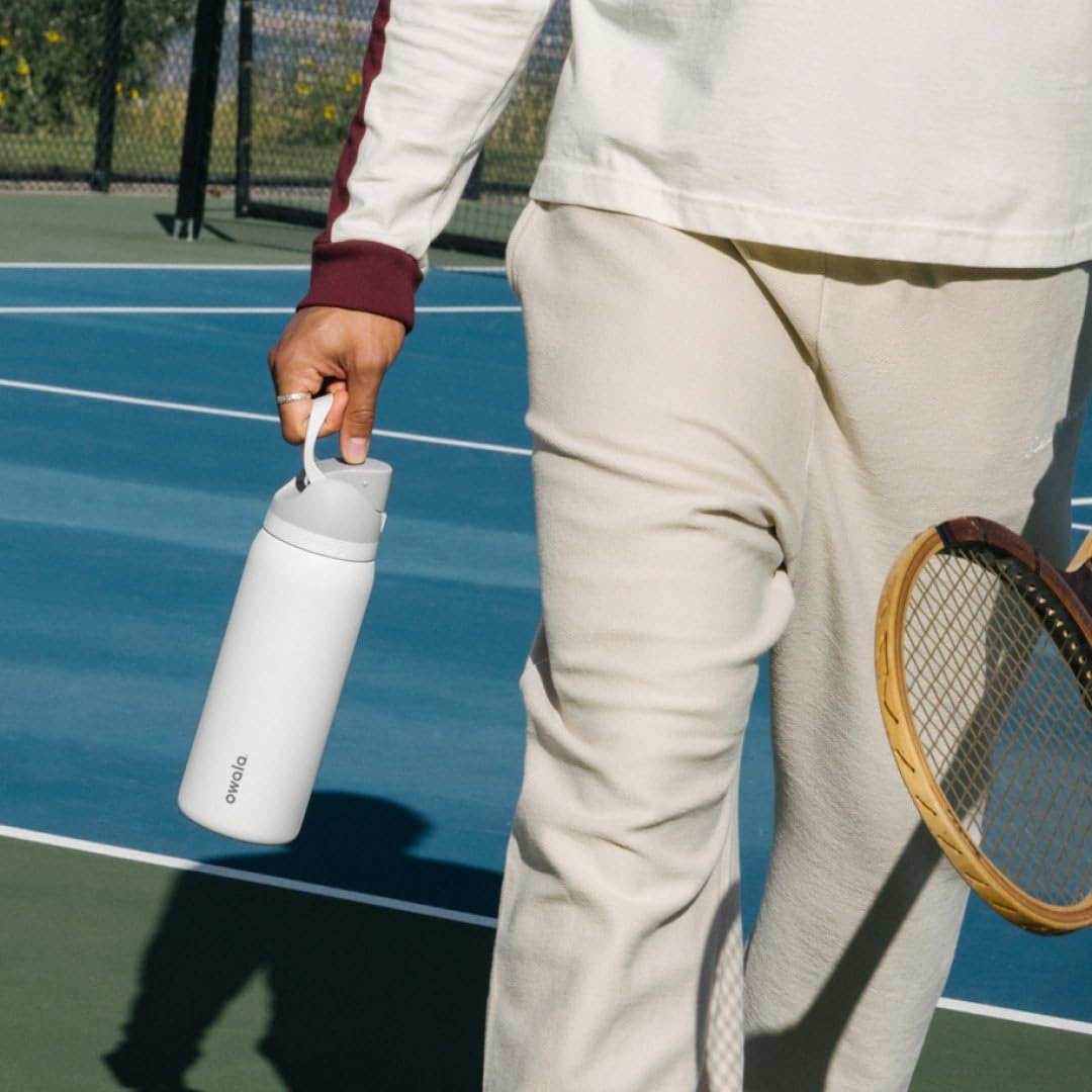 Owala FreeSip Insulated Stainless Steel Water Bottle with Straw, BPA-Free Sports Water Bottle, Great for Travel, 32 Oz, Crown Jewel ๐ All In One Marketplace Canada