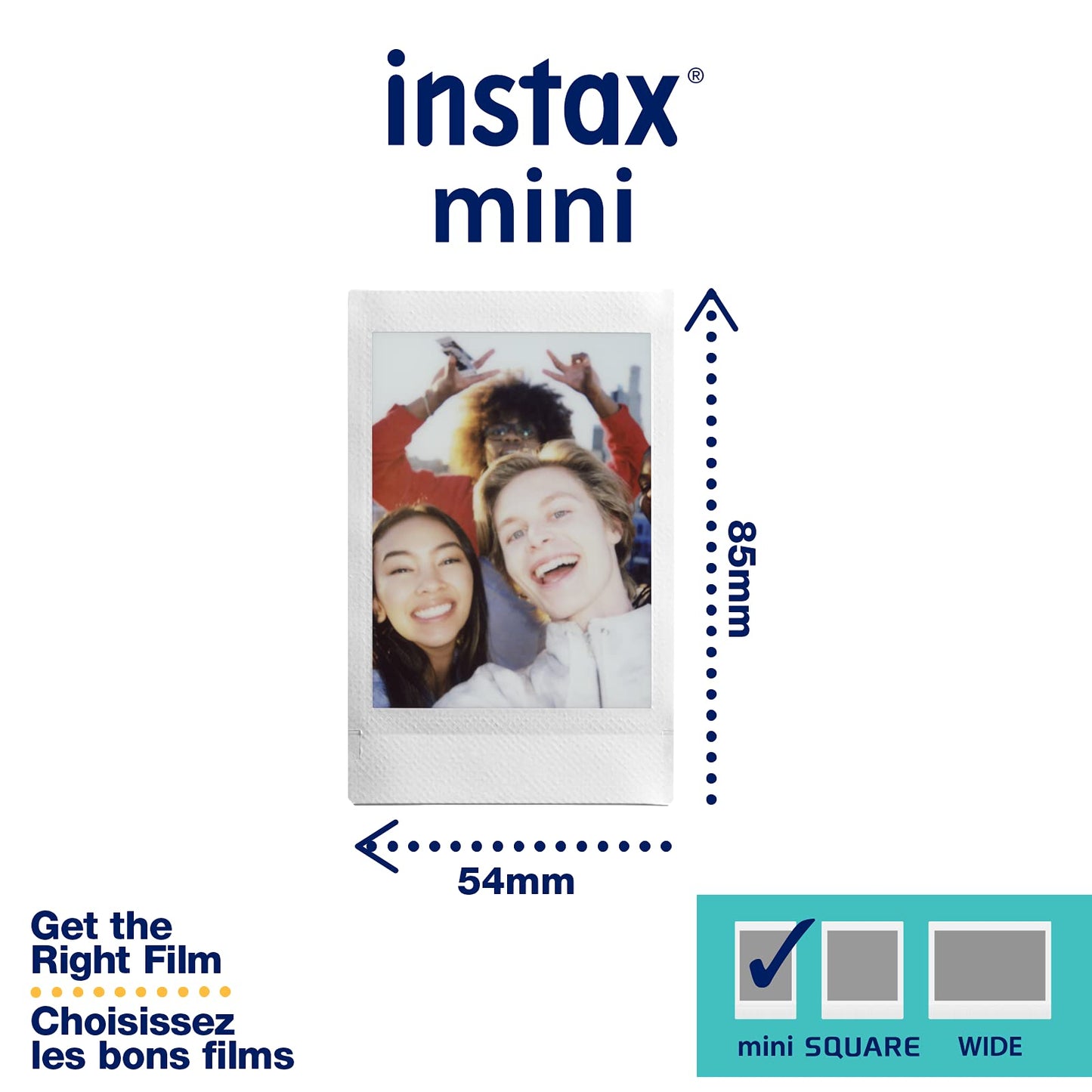 Fujifilm Instax Mini Film, 3 Pack with Stickers (30 exposures) White 600022104 ๐ All In One Marketplace Canada