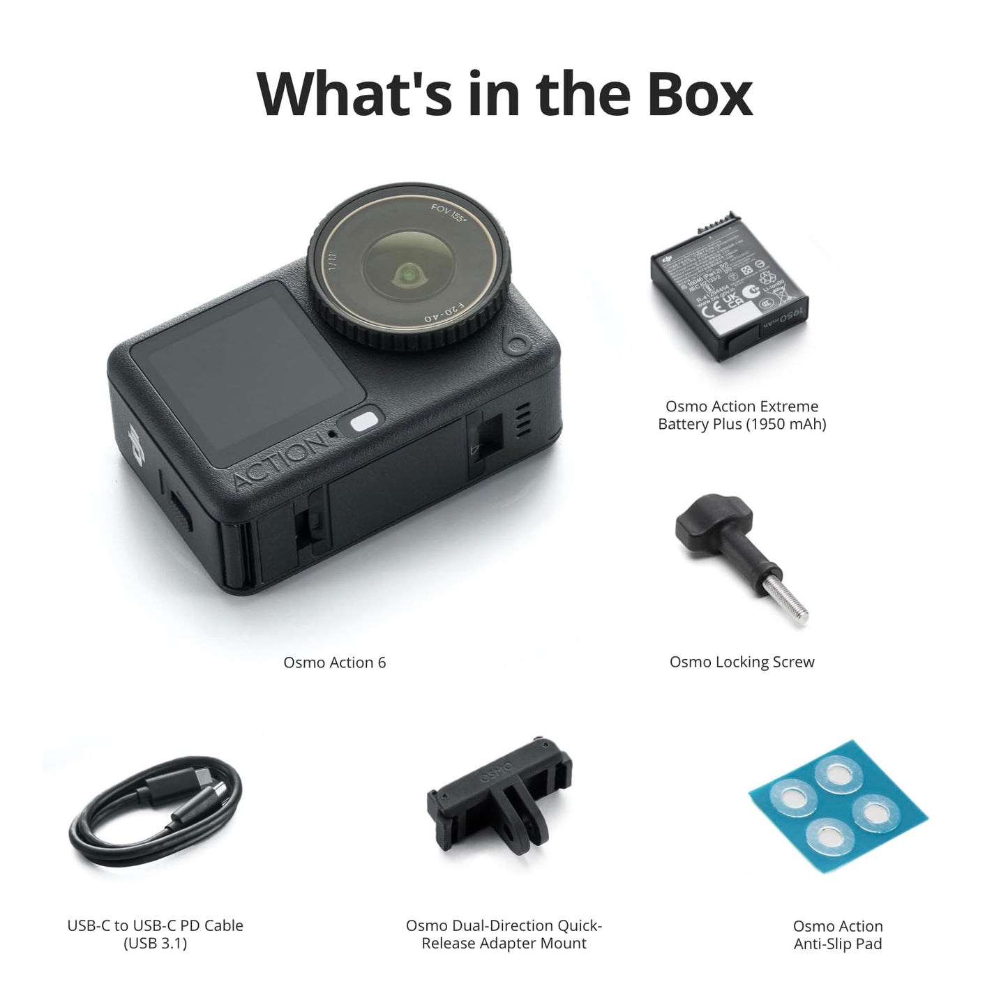 DJI Osmo Action 6 Essential Combo, 8K Action Camera for Quick Start ๐ All In One Marketplace Canada