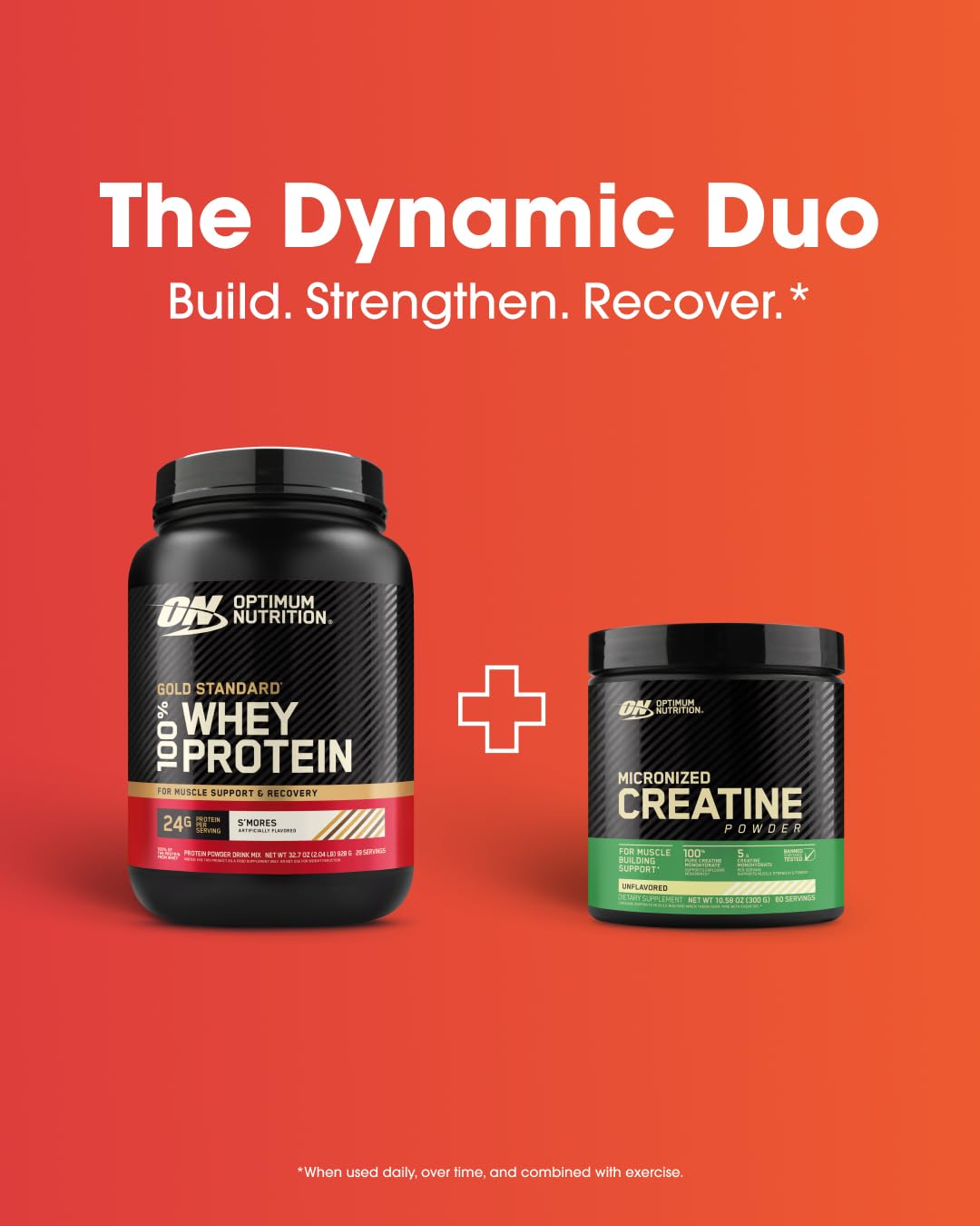 Optimum Nutrition 100% Pure Creatine Monohydrate Micronized Powder, Unflavored, 300g - 60servings (packaging may vary) ๐ All In One Marketplace Canada