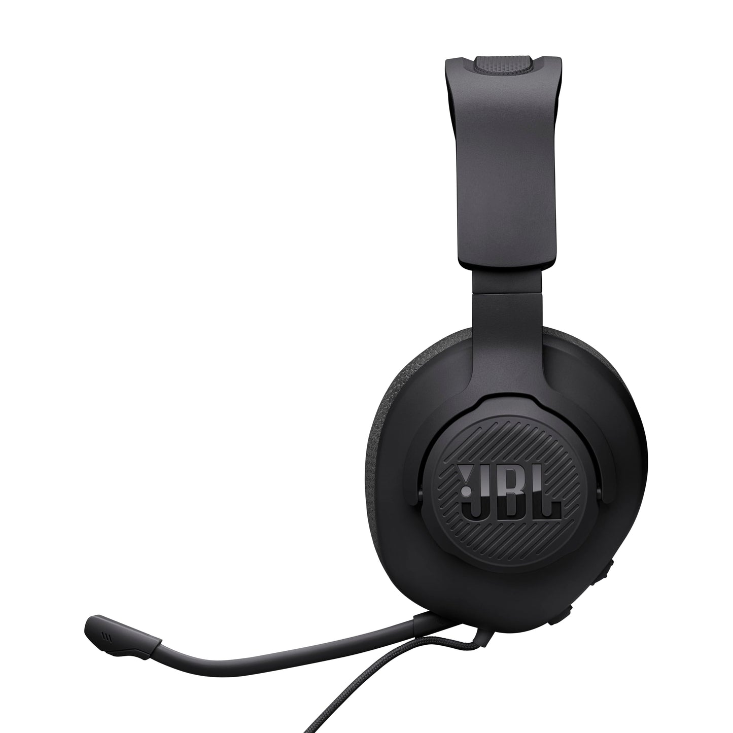 JBL Quantum 100M2 - Wired Over-Ear Gaming Headset with omnidirectional, Detachable mic with Mute Option and Fabric-Covered Memory Foam Ear Cushions, Compatible with All Platforms (Black) ๐ All In One Marketplace Canada