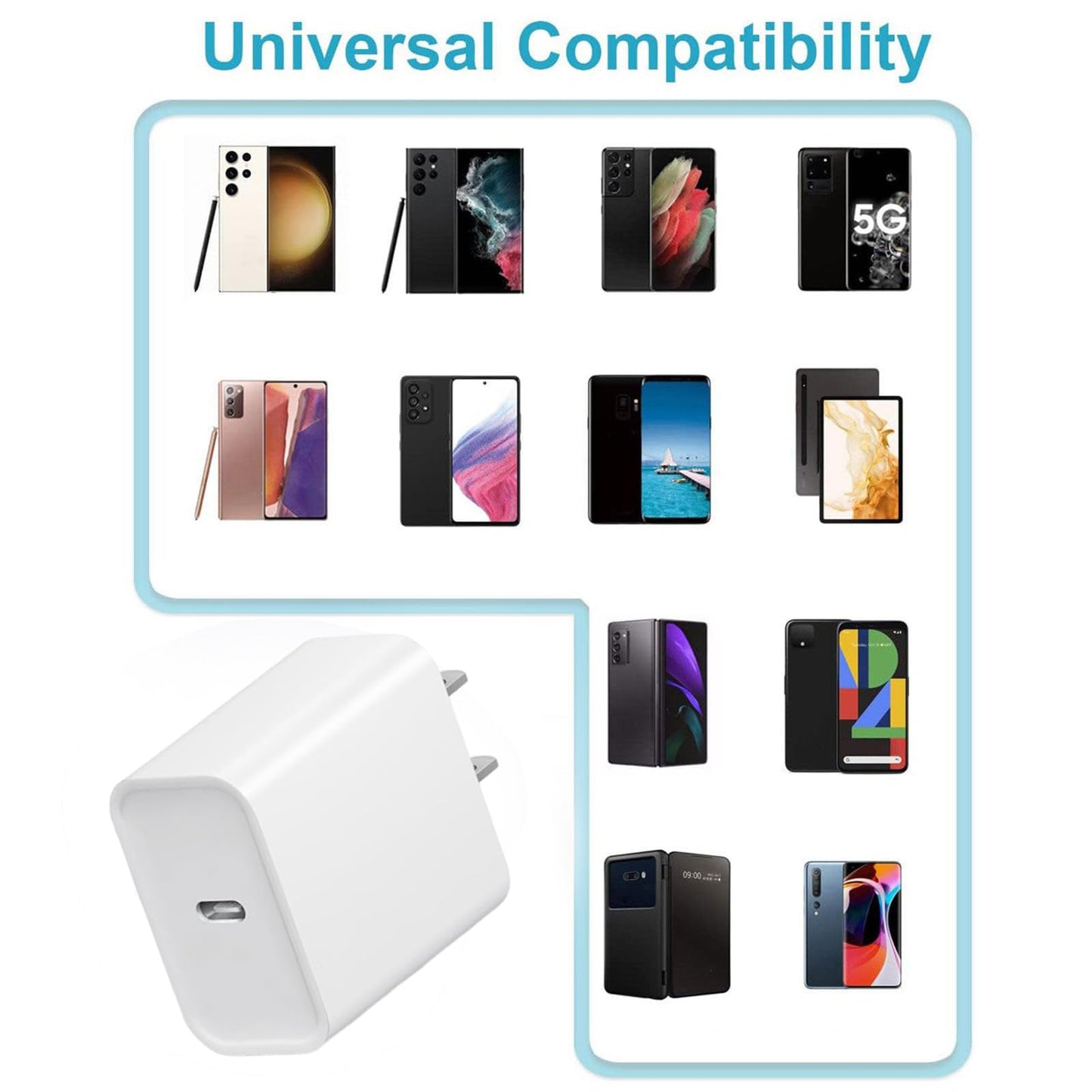 i Phone17/16/15 Fast Charger,20W USB C Charging Block with 6FT USB-C Charging Cable for i Phone17/17 Plus/17 Pro Max/16/16 Plus/16 Pro/16 Pro Max/15/15 Pro Max【4 Pack】 🍁 All In One Marketplace Canada
