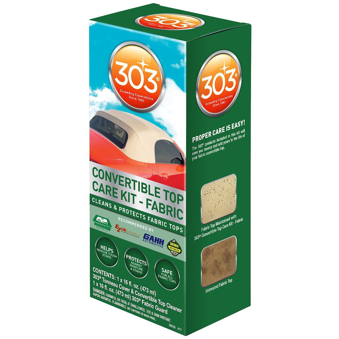 303 (30520) Convertible Fabric Top Cleaning and Care Kit ๐ All In One Marketplace Canada