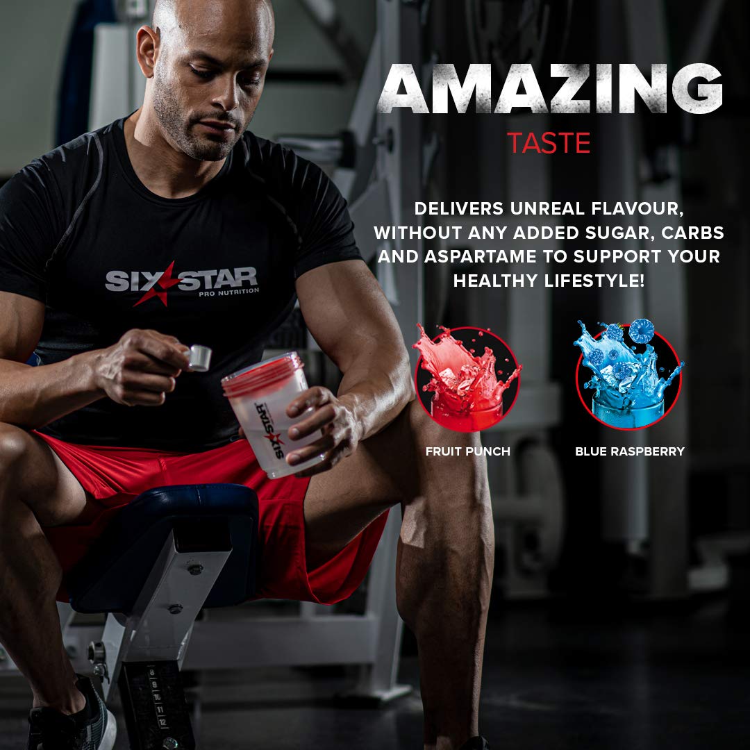 Six Star Pre-Workout Explosion for Men & Women, Blue Raspberry, 30 Servings ๐ All In One Marketplace Canada