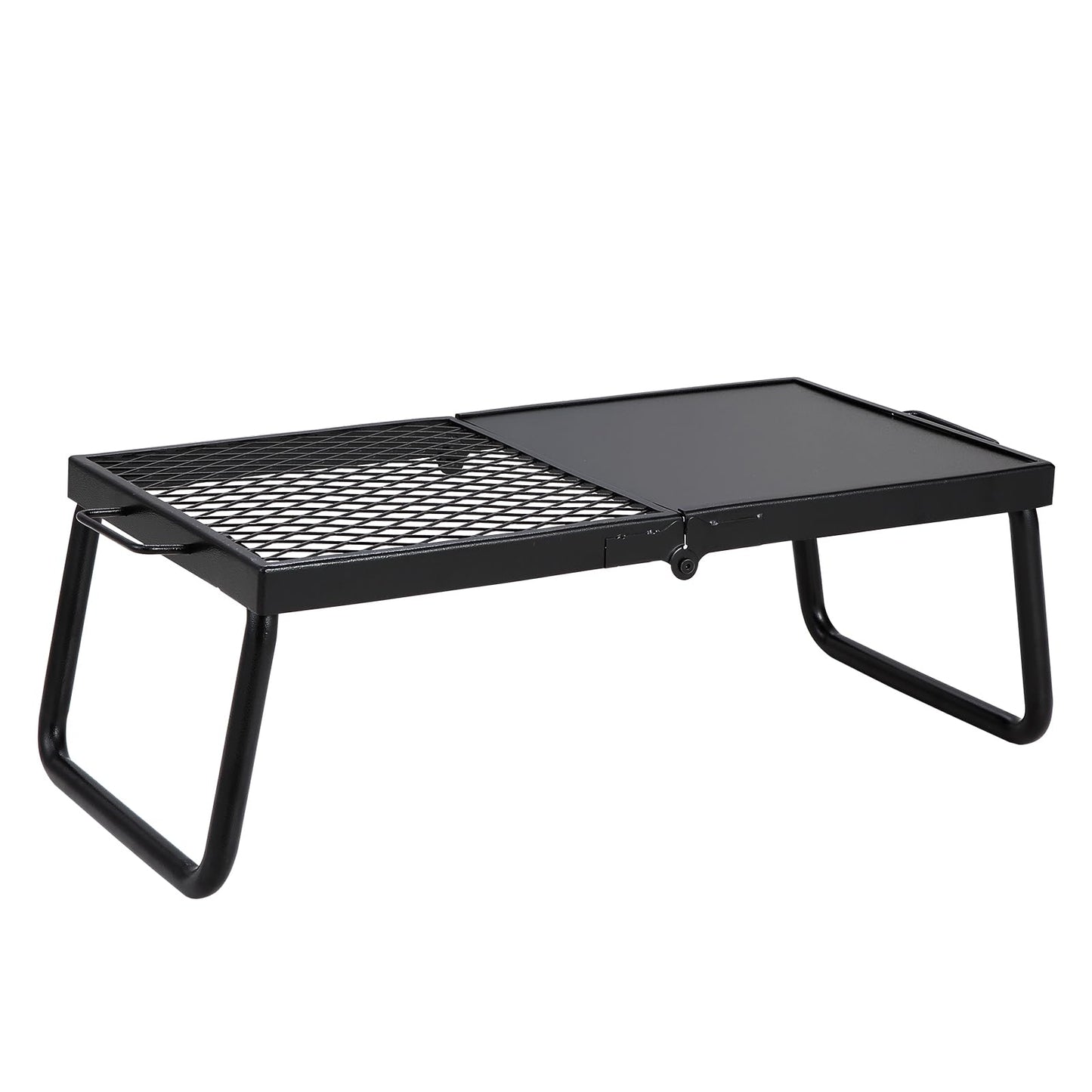VEVOR Folding Campfire Grill, Heavy Duty Steel Mesh Grate, 22.4" Portable Camping Grates Over Fire Pit, Camp Fire Cooking Equipment with Legs Carrying Bag, Grilling Rack for Outdoor Open Flame Cooking ๐ All In One Marketplace Canada