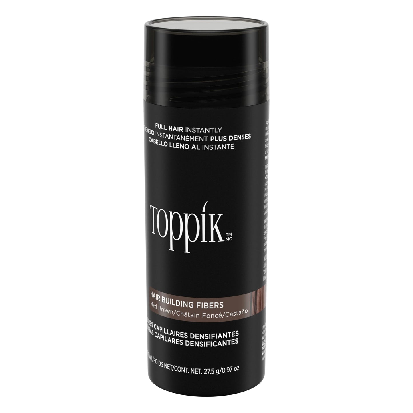 TOPPIK Hair Building Fibers, 27.5 g, Fill In Fine or Thinning Hair, Instantly Thicker Looking, Multiple Shades for Men & Women ๐ All In One Marketplace Canada