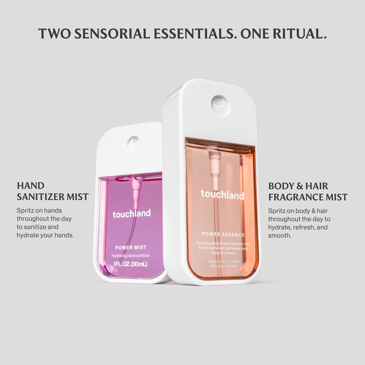 Touchland Body & Hair Fragrance Mist, 2 FL OZ - Vanilla Velvet ๐ All In One Marketplace Canada