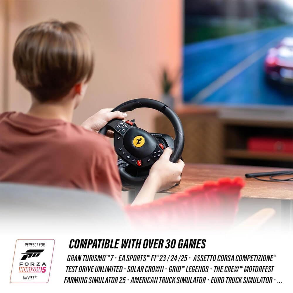 Thrustmaster T98 Ferrari 296 GTB - Racing Wheel and Pedal Set - PS5 & PC ๐ All In One Marketplace Canada