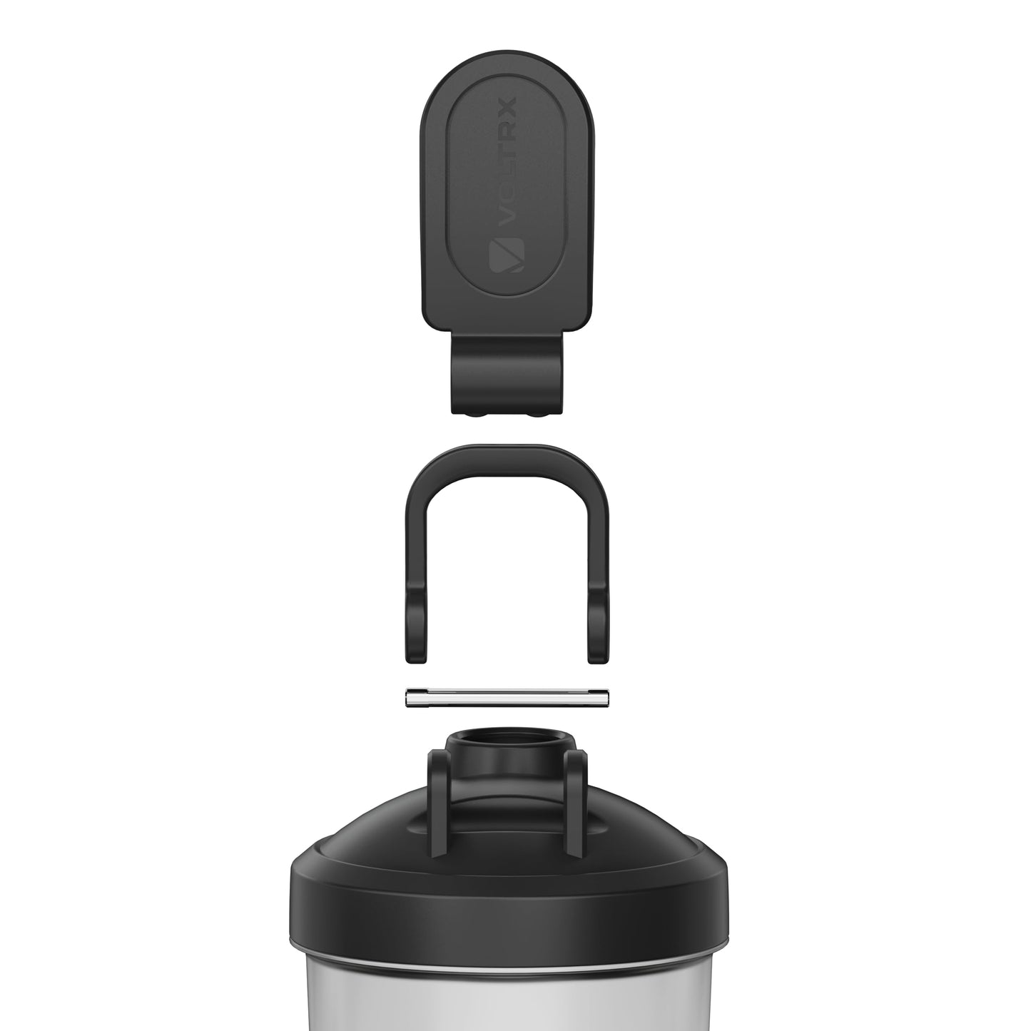VOLTRX Protein Shaker Bottle, Titanus USB C Rechargeable Electric Protein Shake Mixer, Shaker Cups for Protein Shakes and Meal Replacement Shakes, BPA Free, 24oz ๐ All In One Marketplace Canada