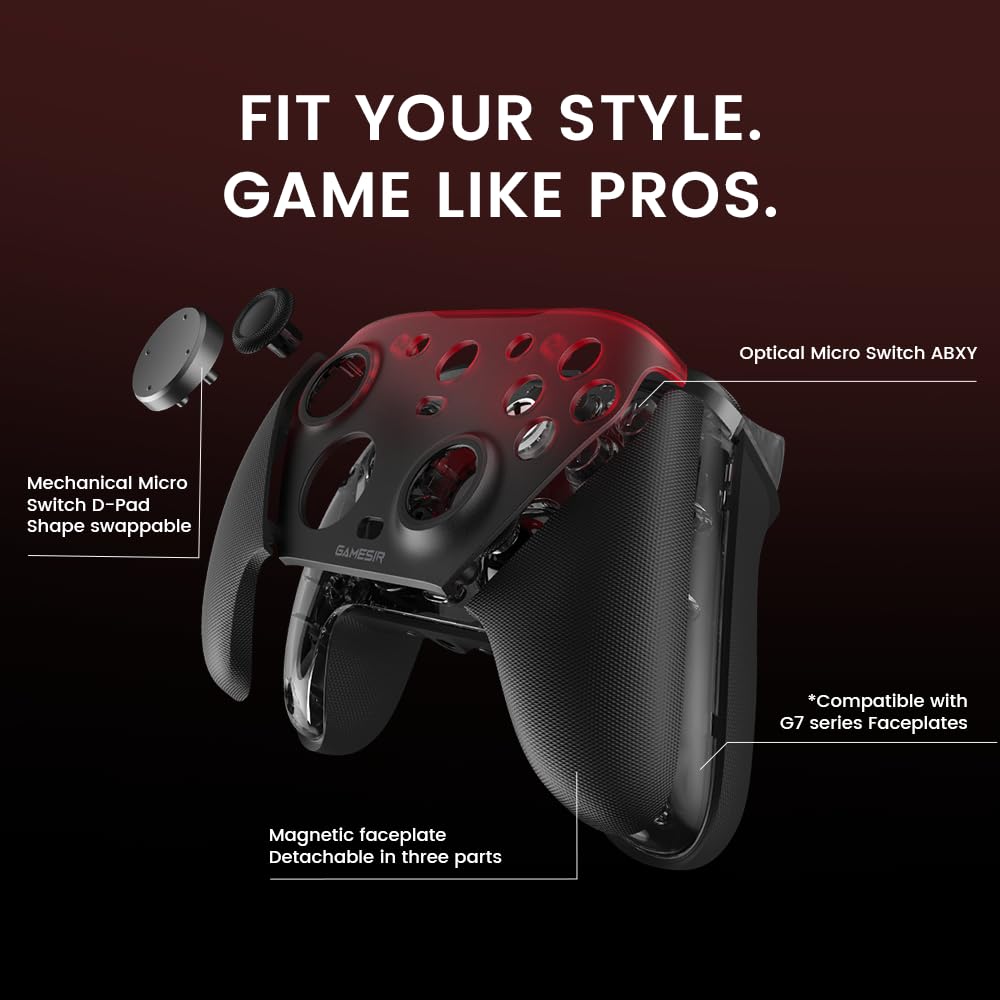 GameSir G7 Pro Wired Controller for Xbox Series X|S, Xbox One, Wireless Gamepad for PC&Android with TMR Sticks, Hall Effect Analog Triggers, 1000Hz Polling Rate, 3.5mm Audio Jack - Black ๐ All In One Marketplace Canada