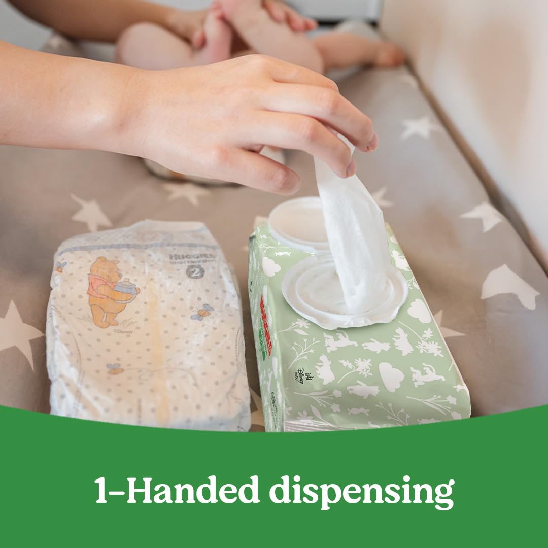 Huggies Sensitive Baby Wipes, Natural Care Baby Diaper Wipes, Unscented, Hypoallergenic, 99% Purified Water, 10 Flip-Top Packs (560 Wipes Total) ๐ All In One Marketplace Canada