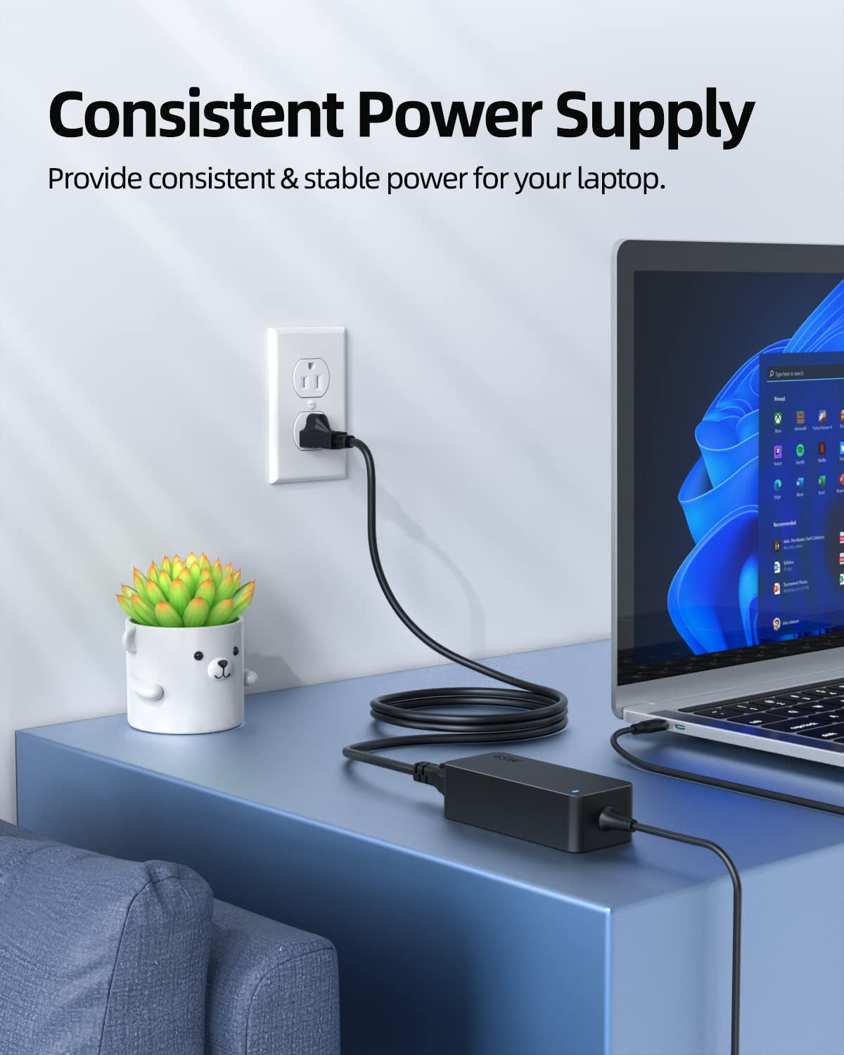 65W USB C Laptop Charger for Lenovo ThinkPad ChromeBook Yoga IdeaPad ๐ All In One Marketplace Canada