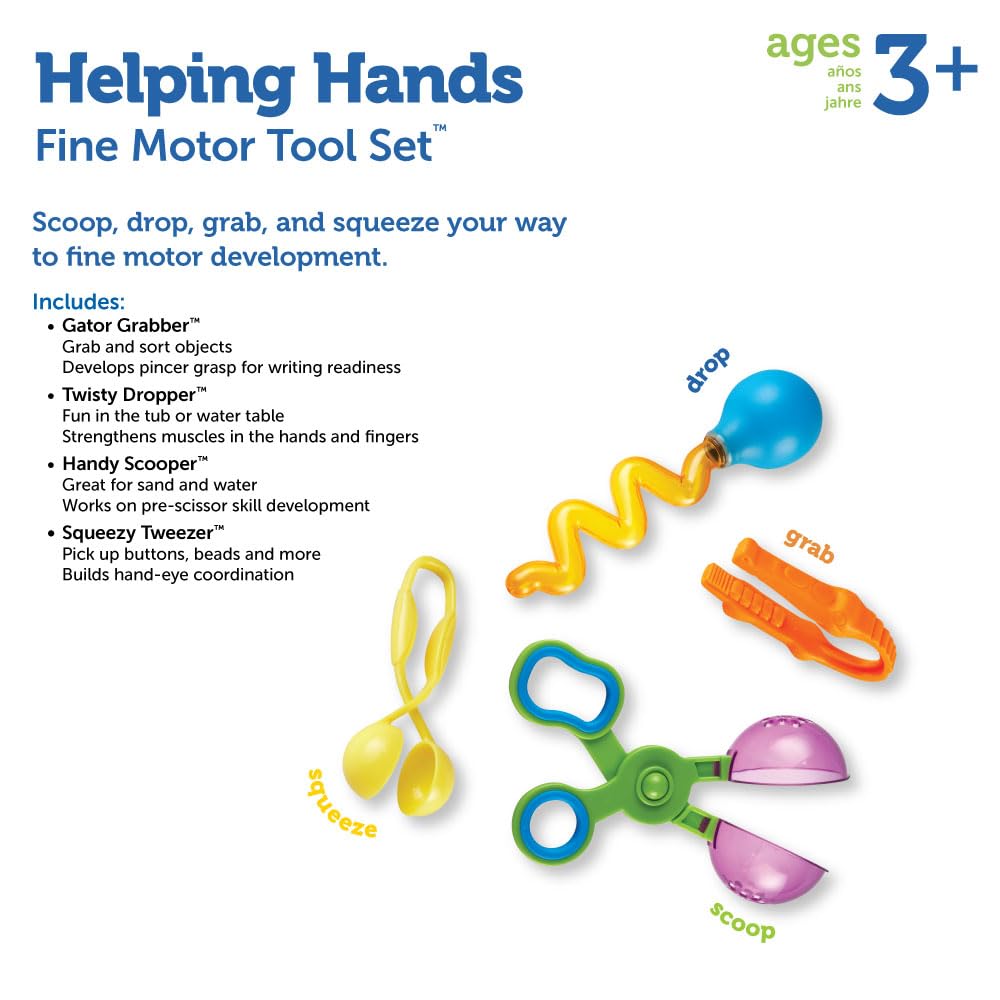 Learning Resources Helping Hands Fine Motor Tool Set Toy ๐ All In One Marketplace Canada