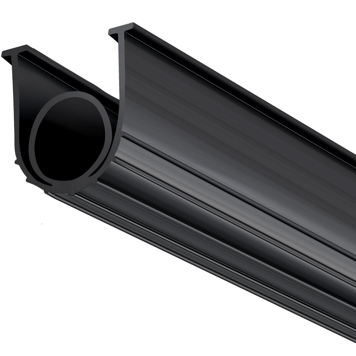 VEVOR Garage Door Seals Bottom Rubber, U Shape +O Ring Combination Garage Door Bottom Weather Seal, 20ft Weatherproofing Garage Door Seal, 5/16 inch T-ends and 3 3/4 inch Width, for Doors, Black ๐ All In One Marketplace Canada