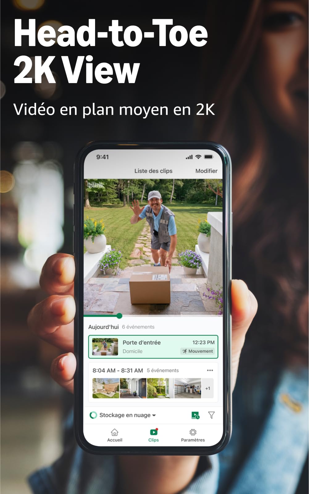 Blink Battery Doorbell 2K+ (newest model) — Wireless video doorbell, 2K resolution, enhanced audio. Required Sync Module not included – Add-On (White) 🍁 All In One Marketplace Canada
