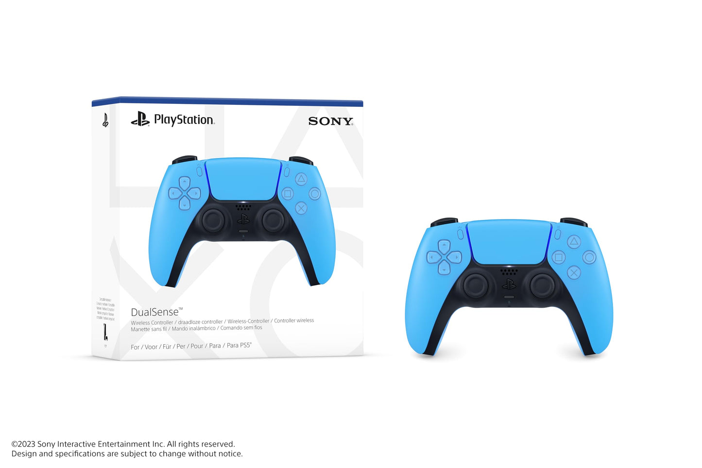 DualSense Wireless Controller โ Starlight Blue - For PS5, PC, MAC & Mobile ๐ All In One Marketplace Canada