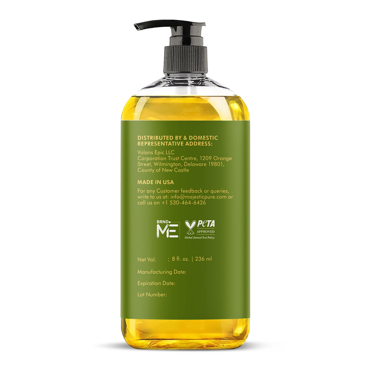 MAJESTIC PURE Arnica Massage Oil for Massage Therapy - with Lavender and Chamomile Essential Oils - Multipurpose Instant Absorption Full Body Massage - 8 fl. oz ๐ All In One Marketplace Canada