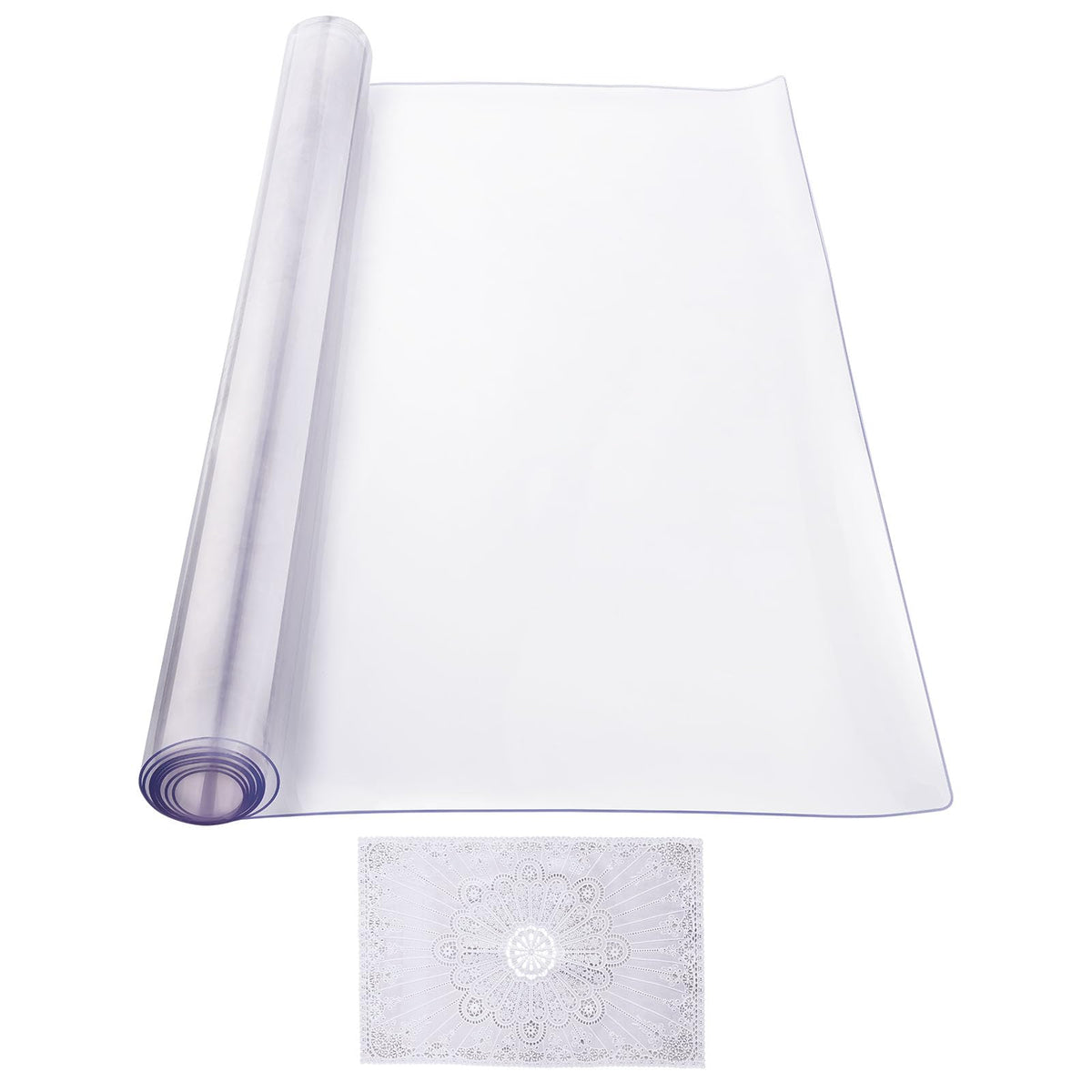 VEVOR Plastic Table Cover, 40 x 60 Inch 2.0 mm Thick Clear Table Protector, Rectangle PVC Desk Mat, Waterproof & Easy Cleaning Desk Pad Tablecloth, for Office Dresser Dining Room Table Night Stand ๐ All In One Marketplace Canada