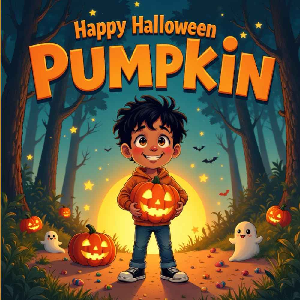 Happy Halloween Pumpkin Book for Kids: A Fun Spooky Story book Filled with Kindness and Magic