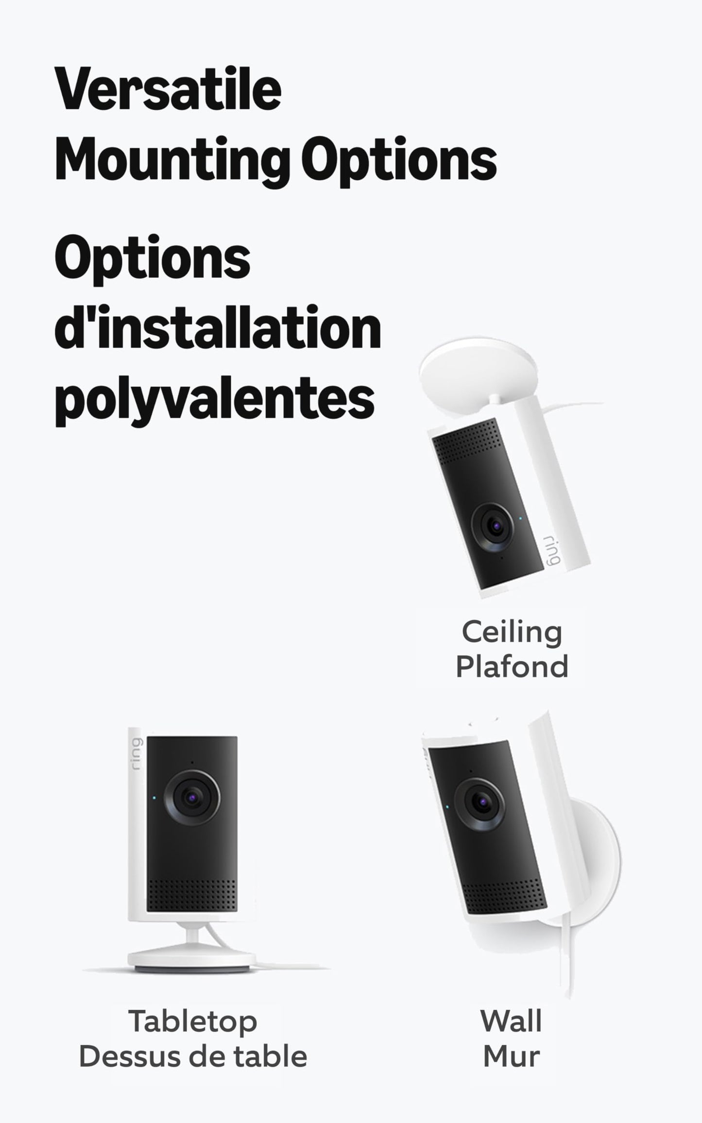 Ring Indoor Cam Plus, Plug-In (Newest Model) — Retinal 2K for crisp, true-to-life video quality, 4x Enhanced Zoom, Low-Light Sight, Black 🍁 All In One Marketplace Canada