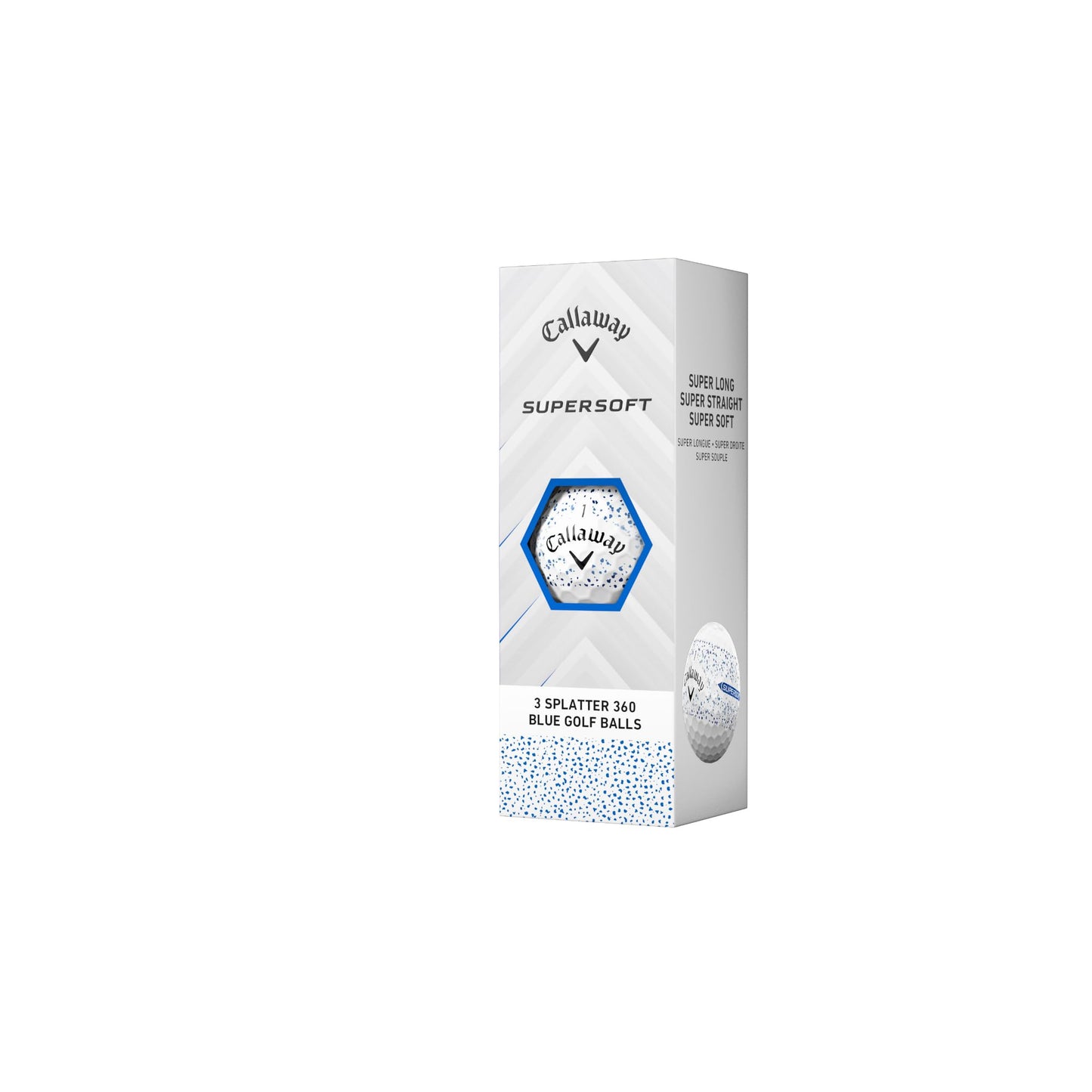 Callaway Golf Supersoft Golf Balls (2025, Blue Splatter) ๐ All In One Marketplace Canada