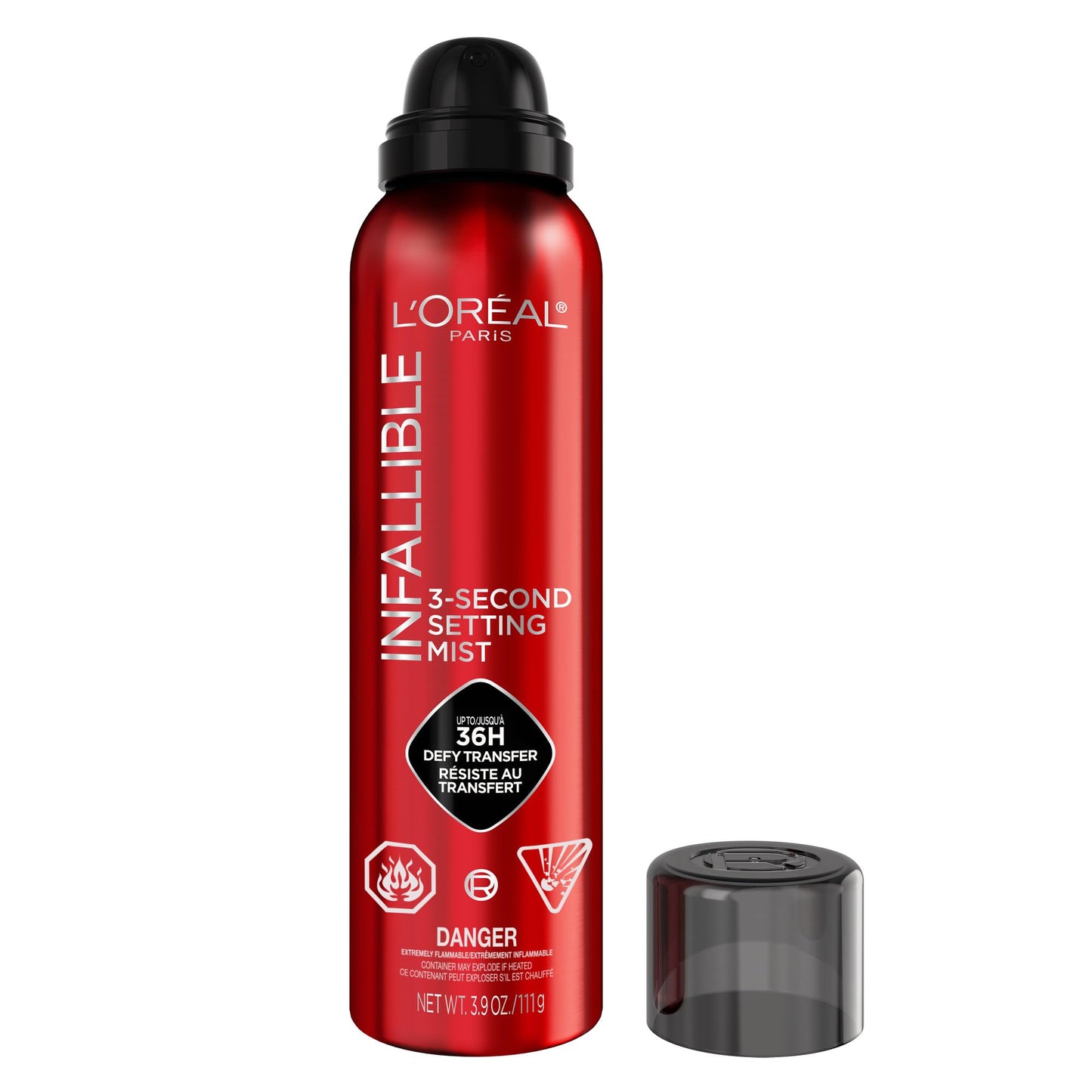 L’Oréal Paris Infallible 3-Second Makeup Setting Spray Jumbo Size, Microfine Mist for up to 36H Wear, Lightweight, Transfer Proof, Waterproof, Dries in 3 seconds, 150ml 🍁 All In One Marketplace Canada