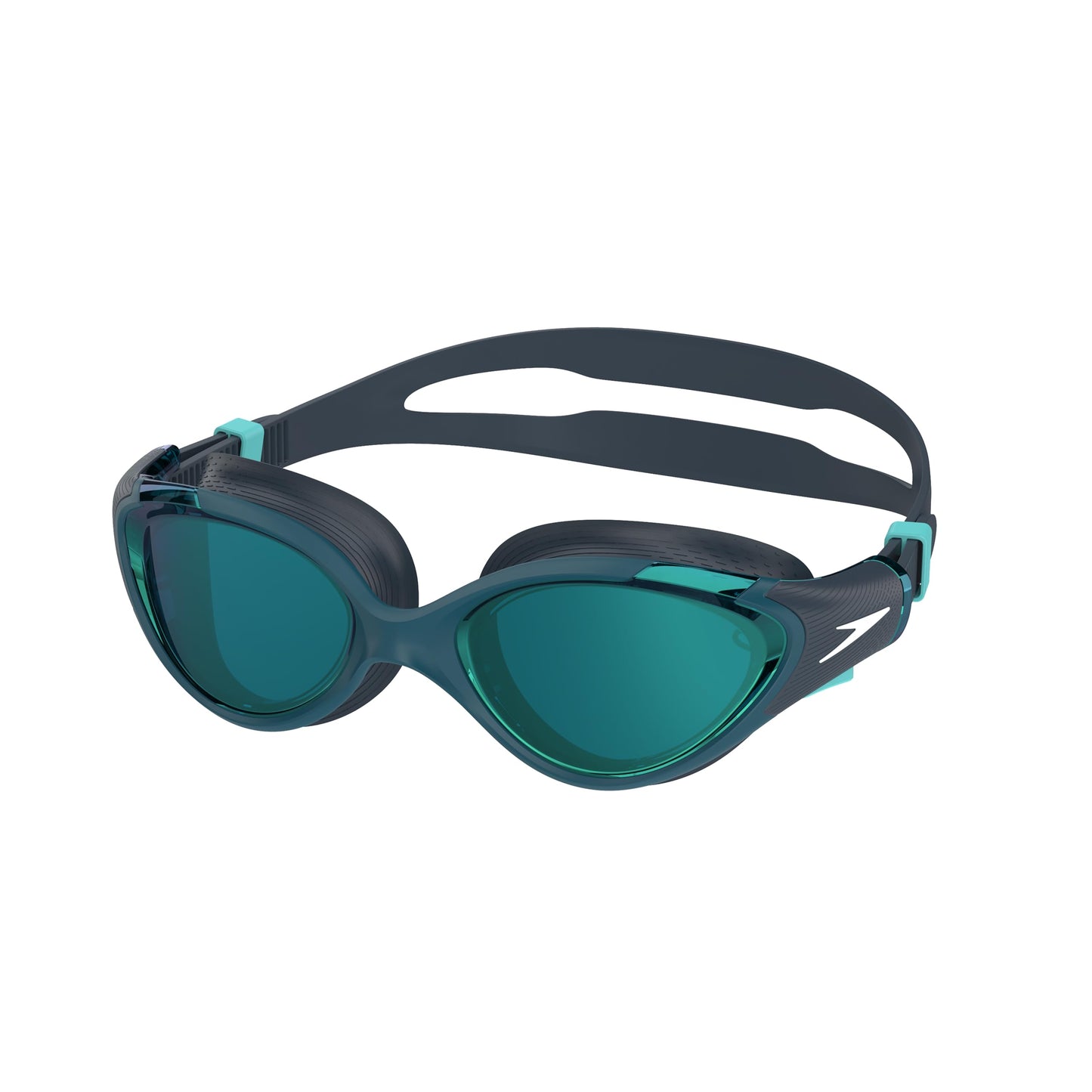Speedo Women's Biofuse Swim Goggle 2.0 Mirrored - Dark Teal/Cobalt/Emerald, One Size ๐ All In One Marketplace Canada