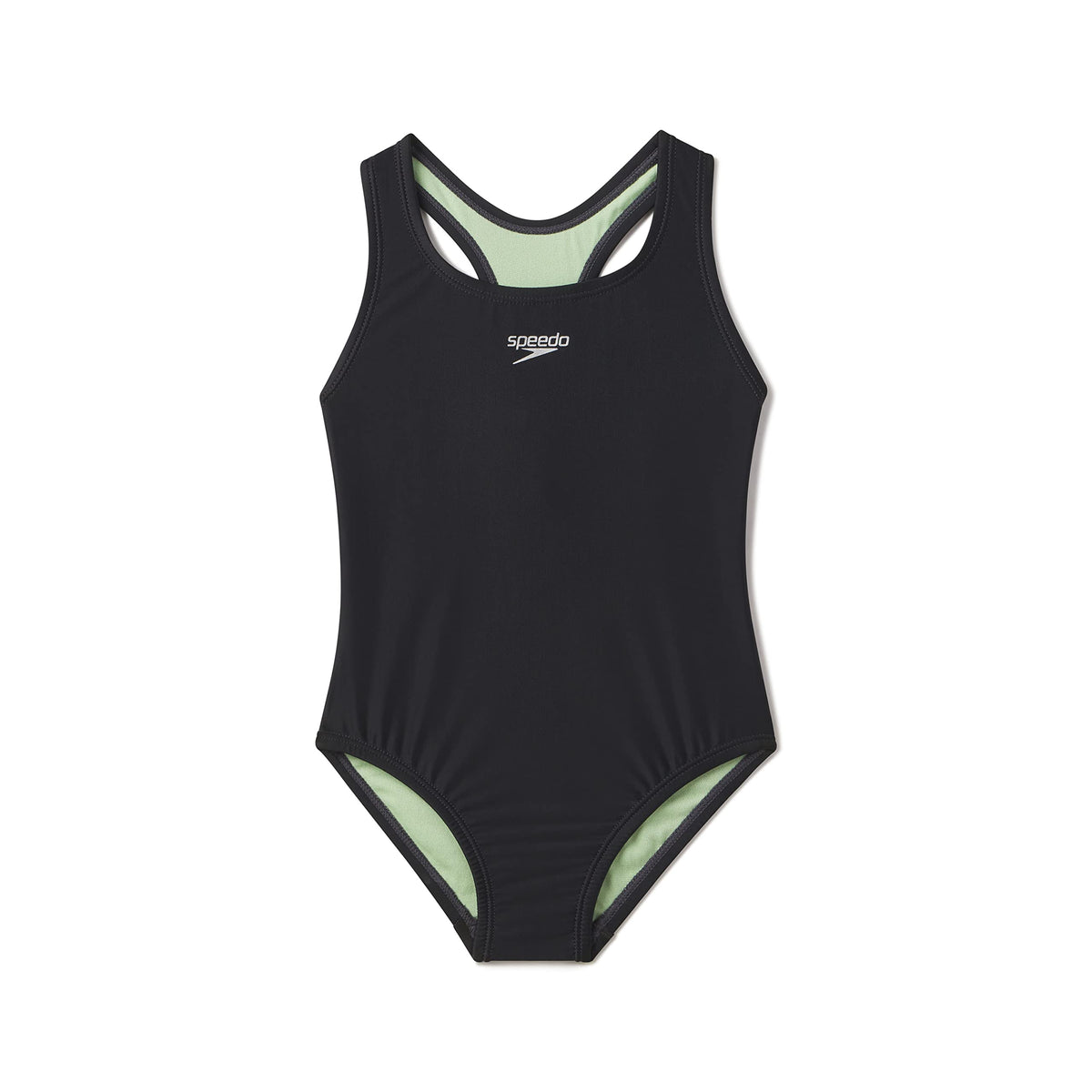 Speedo Girl's Swimsuit One Piece Closed Racerback, 2023 Anthracite, 12 ๐ All In One Marketplace Canada