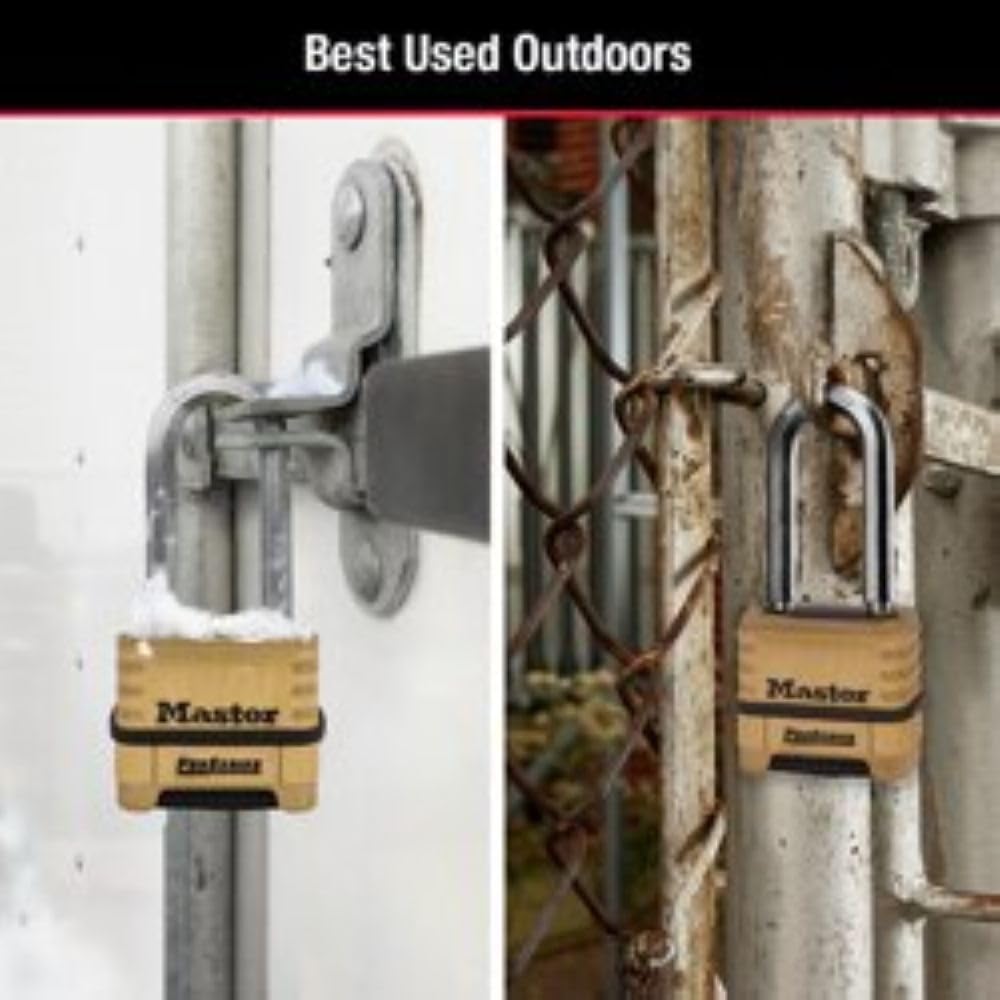 Master Lock ProSeries Set Your Own Combination Lock, 2-1/4" Wide, Brass, 1175LHSS ๐ All In One Marketplace Canada