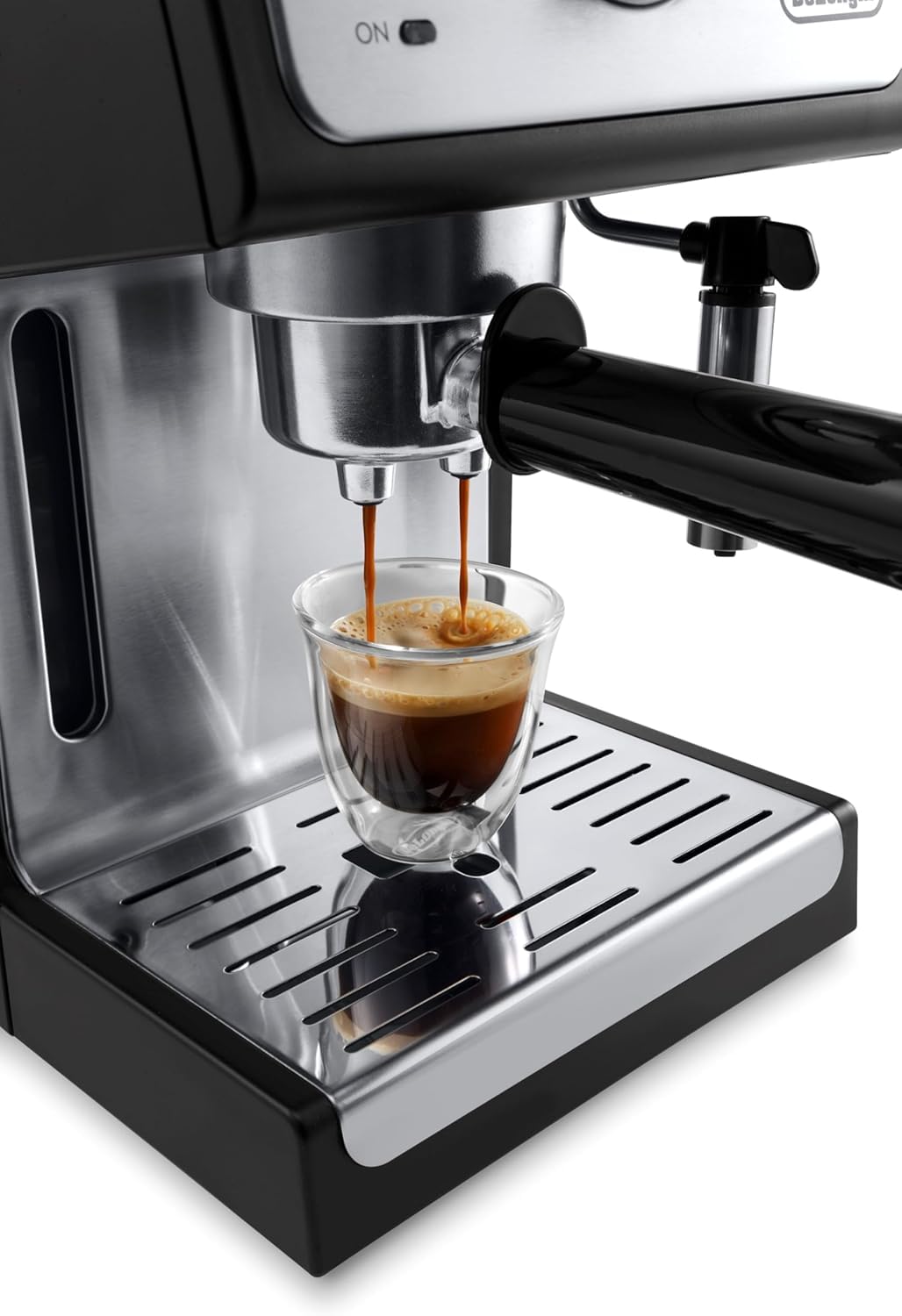 De'Longhi 15-Bar Pump Espresso Machine with Milk Frother & Temperature Control - Compact Home Barista Coffee Maker for Espresso, Latte, Cappuccino & Iced Coffee, Easy to Clean Design ๐ All In One Marketplace Canada